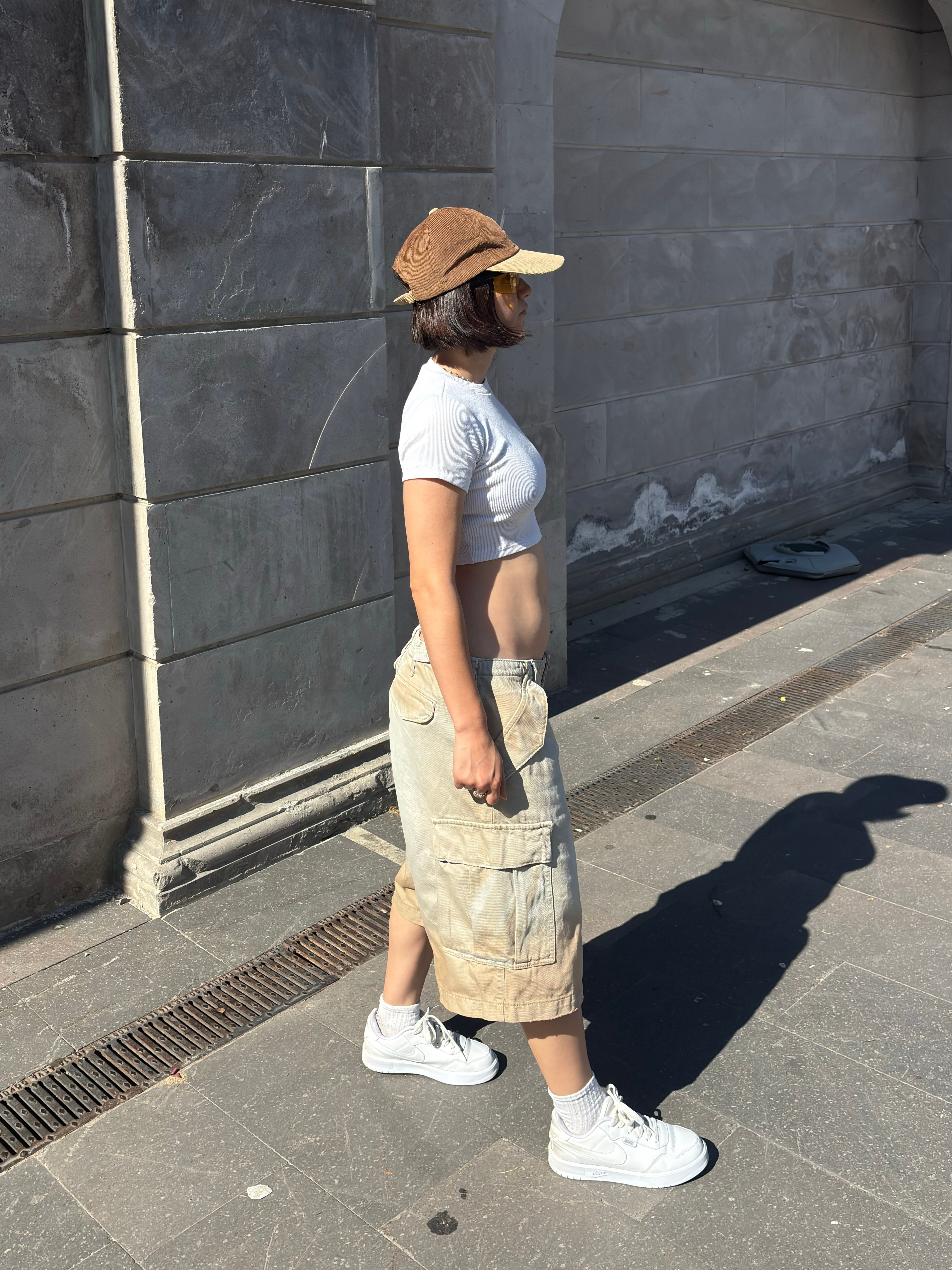 Premium Desert Fade Cargo Jorts