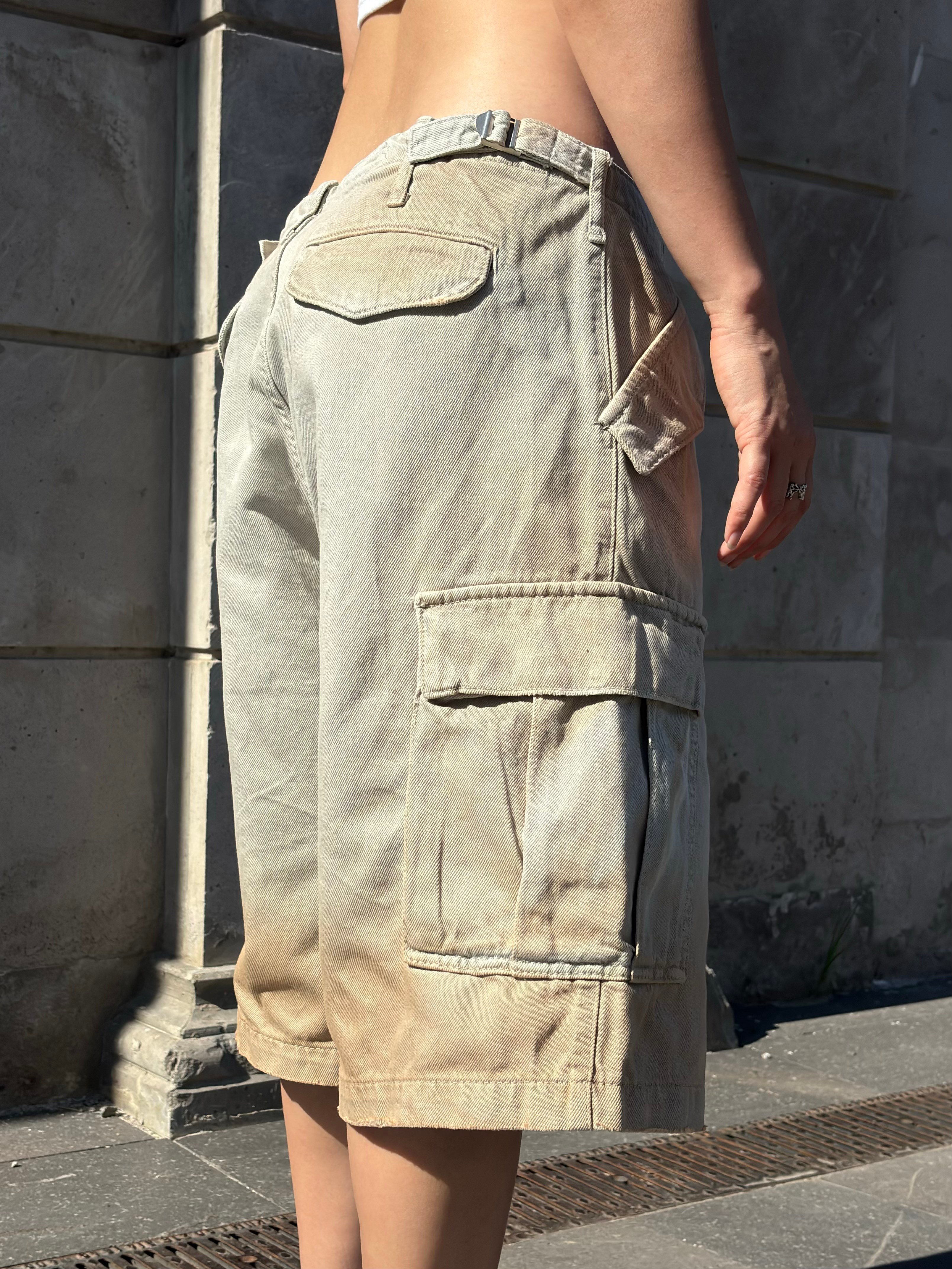 Premium Desert Fade Cargo Jorts