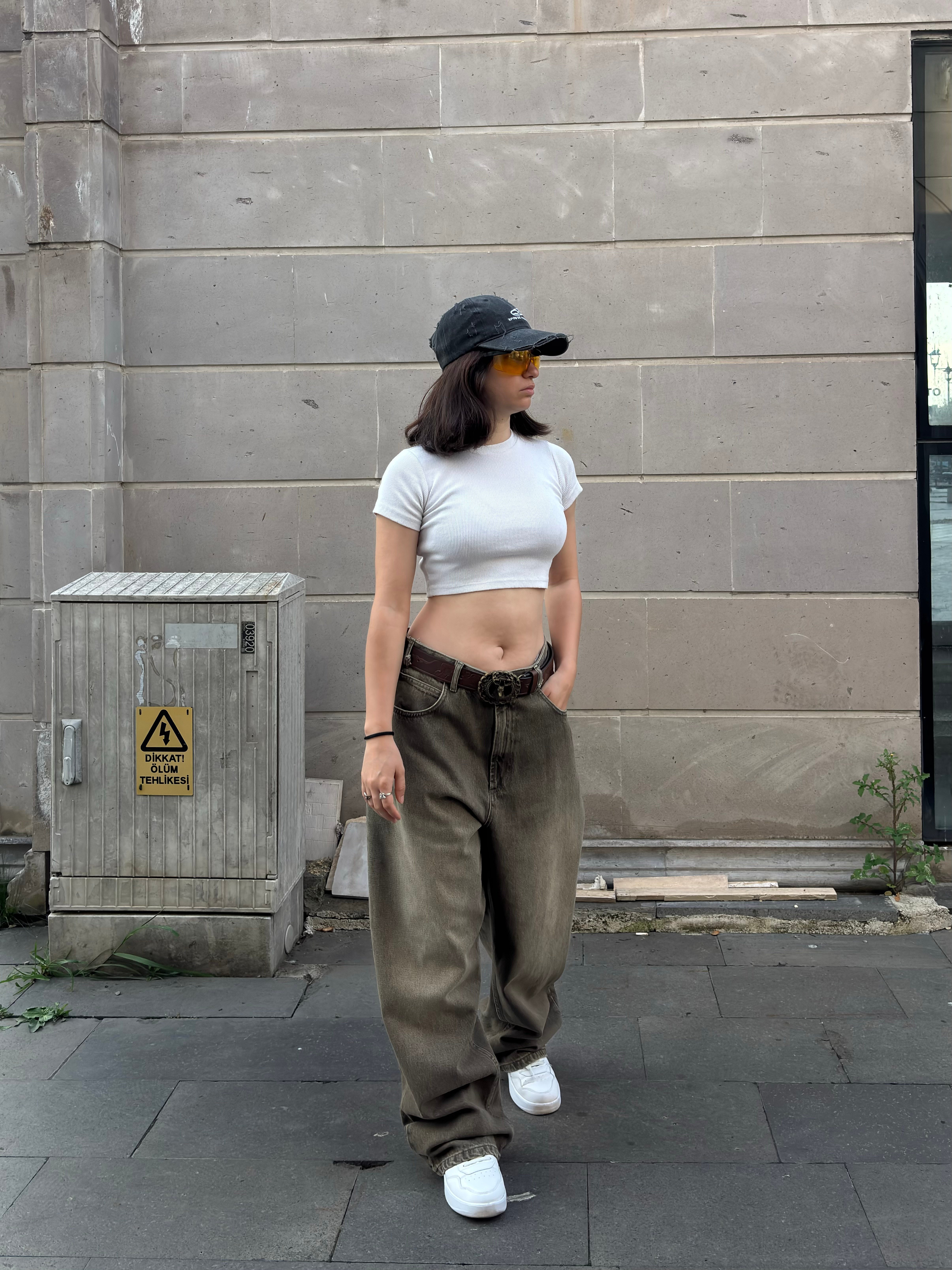 Premium Desert Wash Baggy Denim Jean