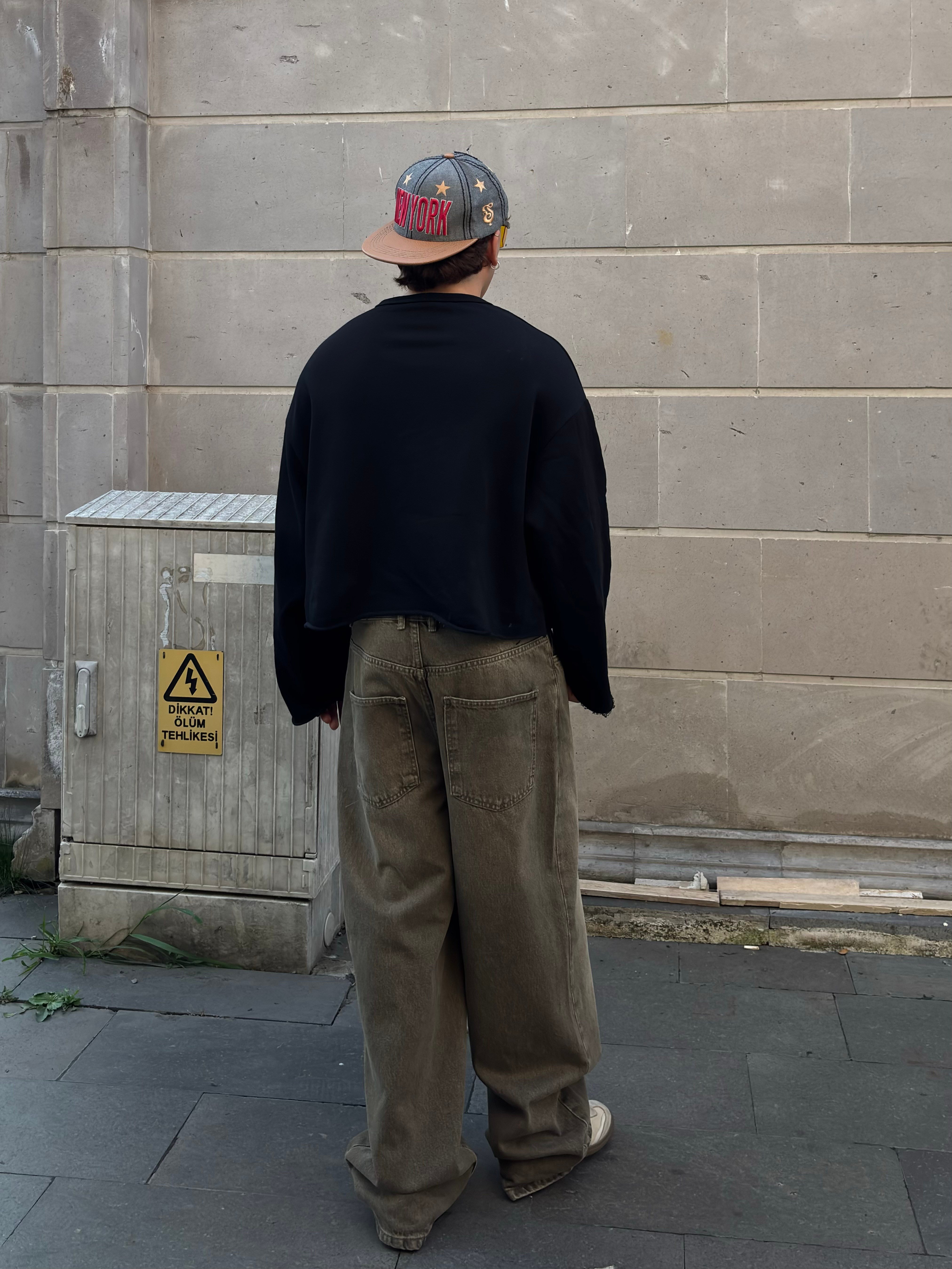 Premium Desert Wash Baggy Denim Jean