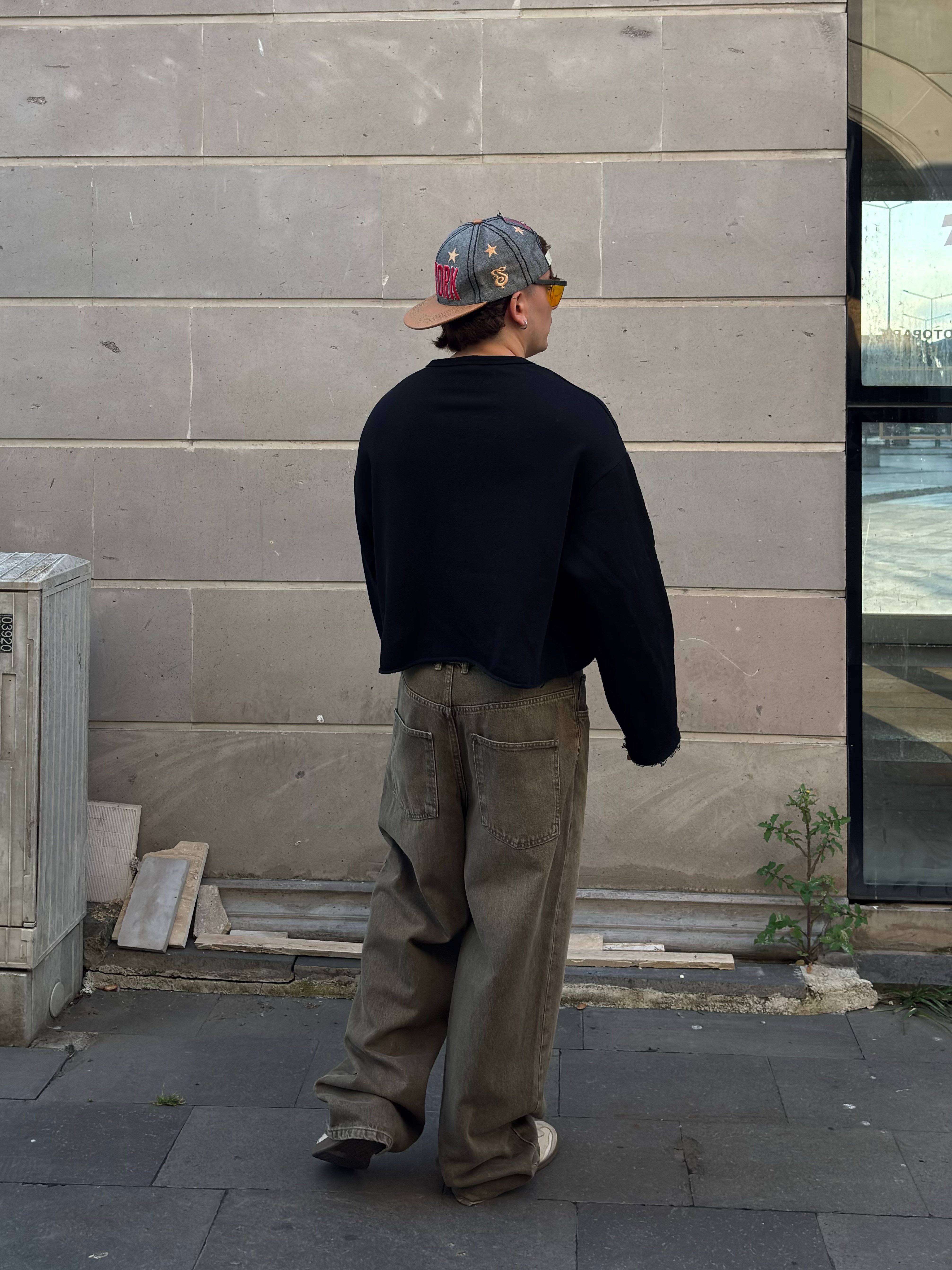 Premium Desert Wash Baggy Denim Jean