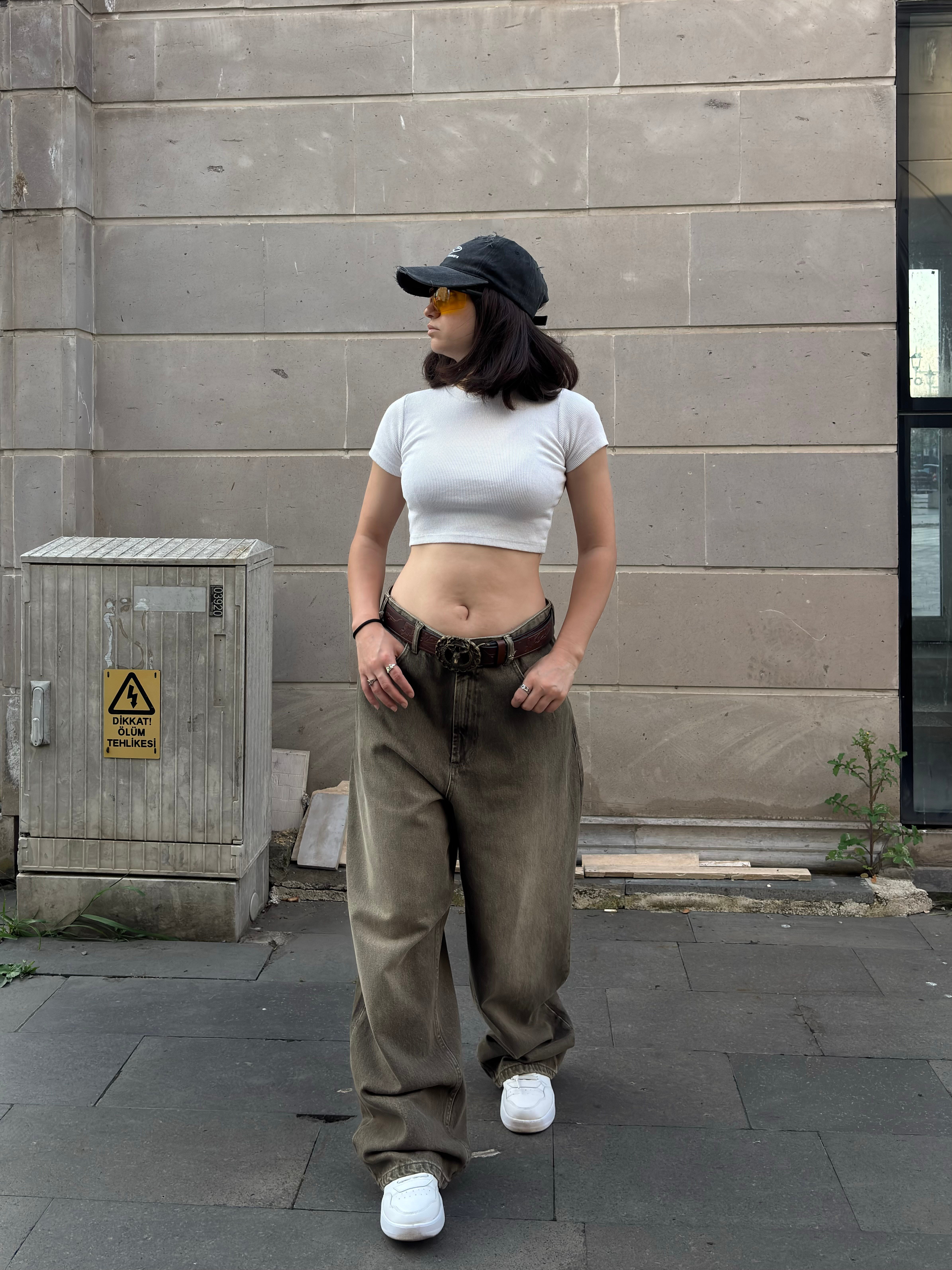 Premium Desert Wash Baggy Denim Jean