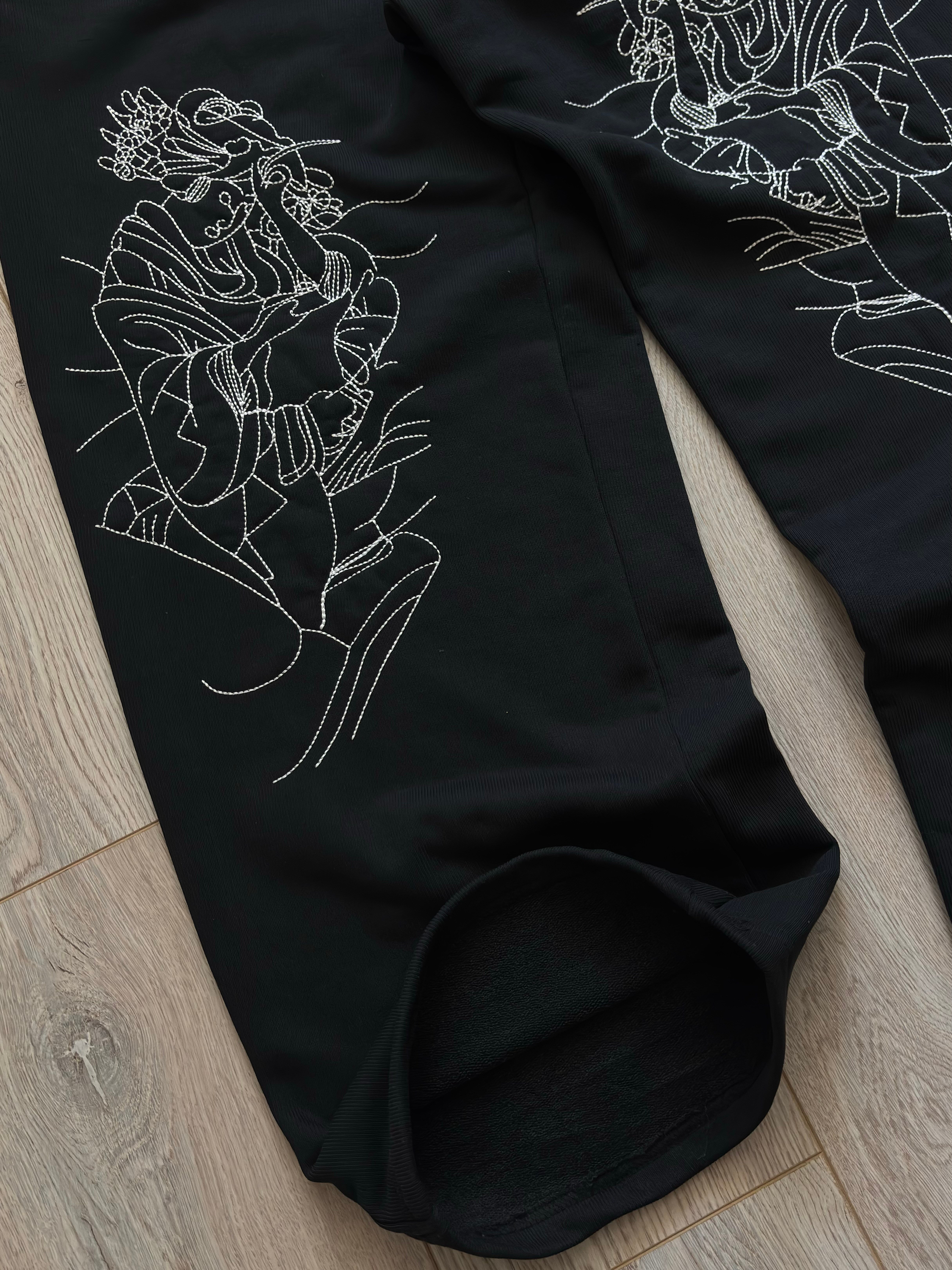 Premium Divine Sketch Nakışlı Eşofman Altı