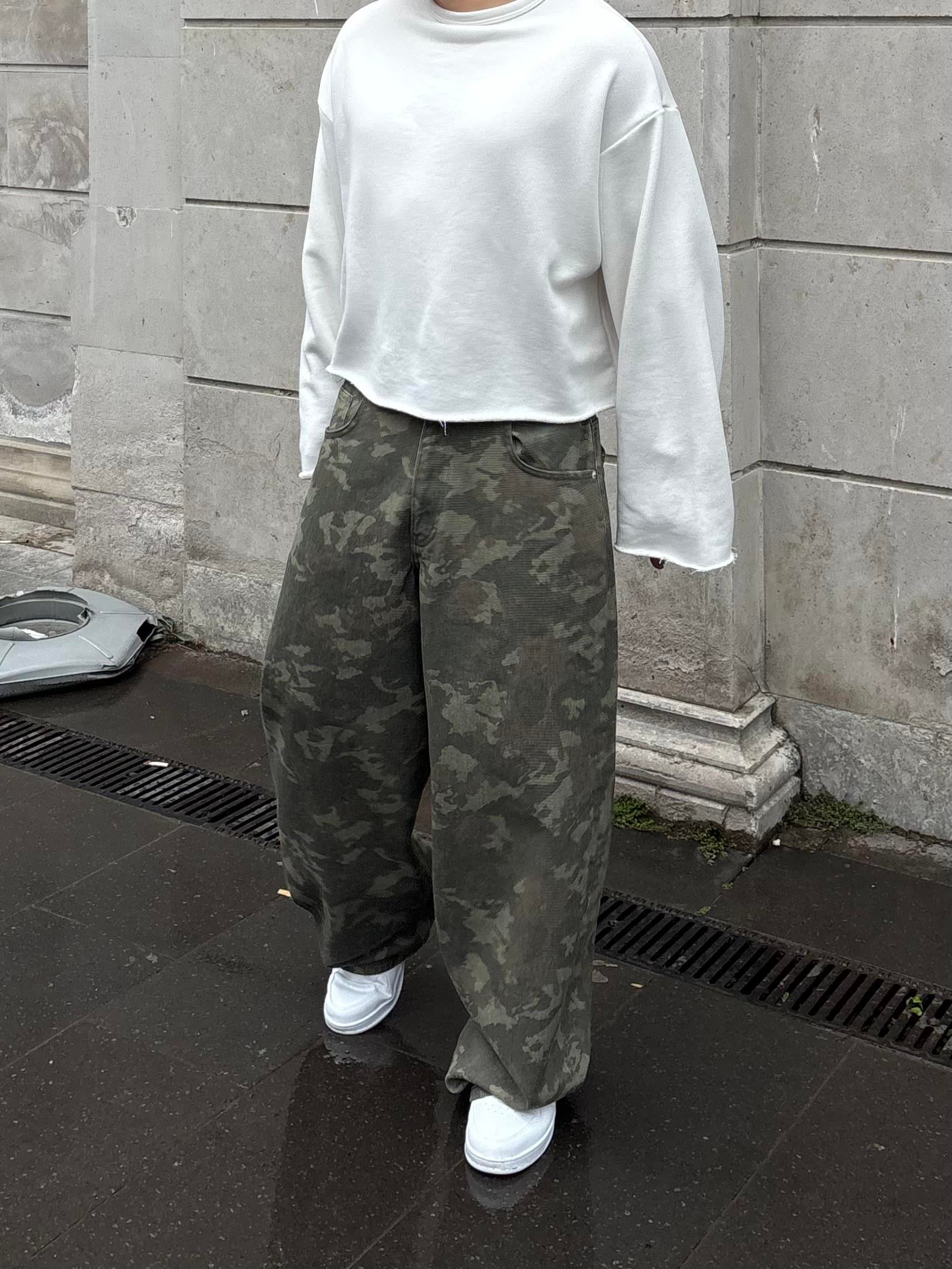 Premium Extreme Baggy Camouflage Jeans