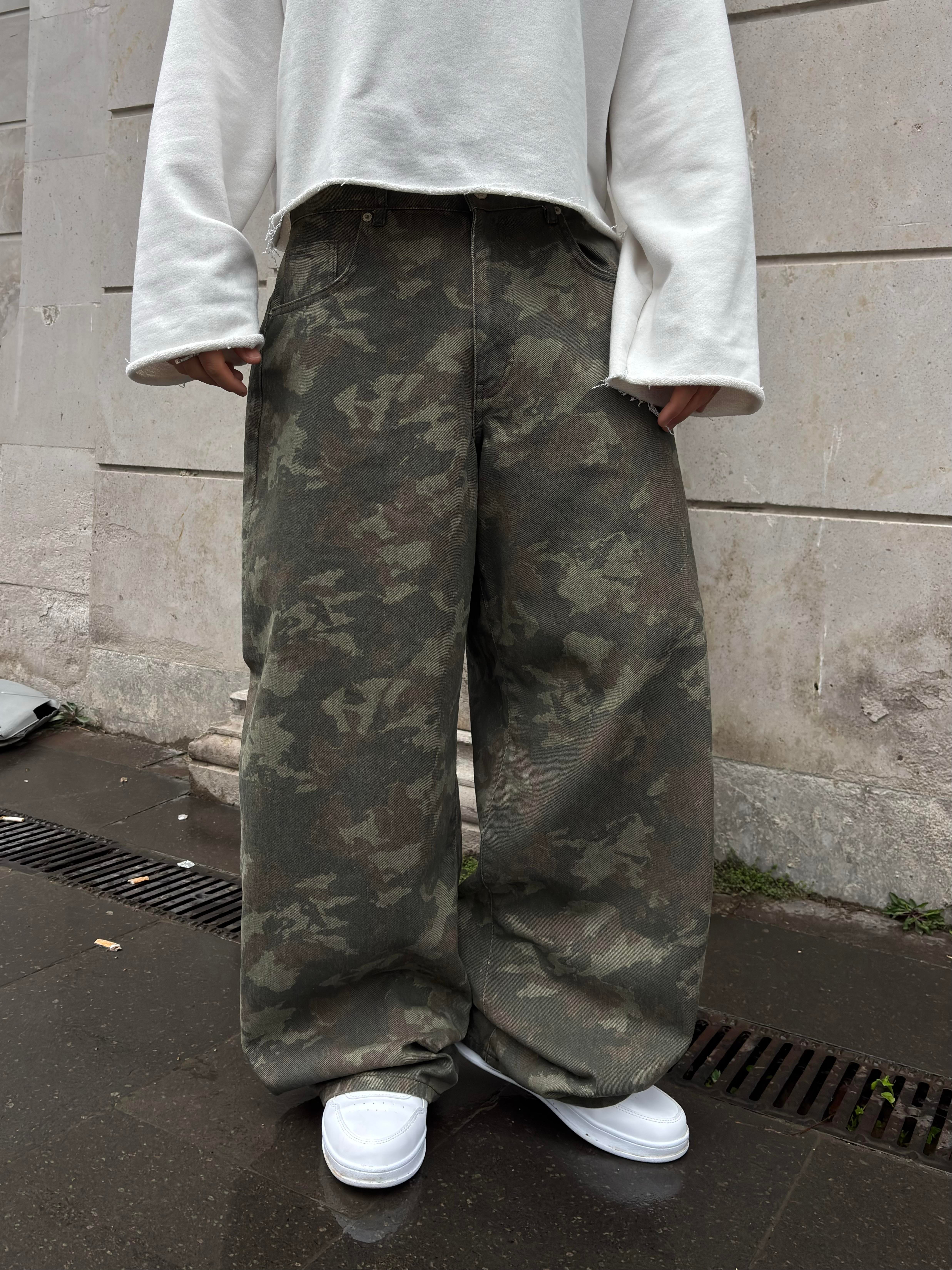 Premium Extreme Baggy Camouflage Jeans
