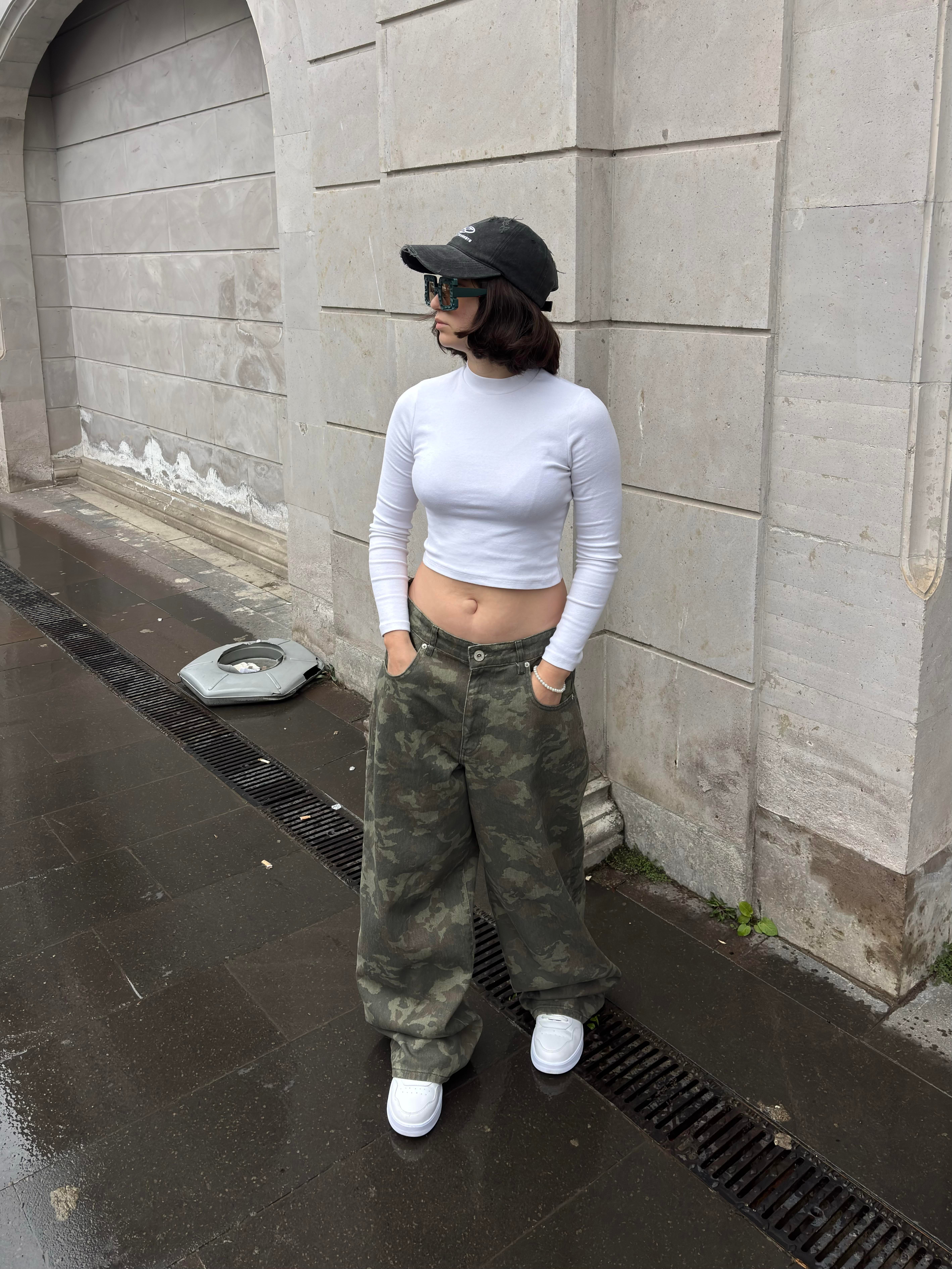 Premium Extreme Baggy Camouflage Jeans