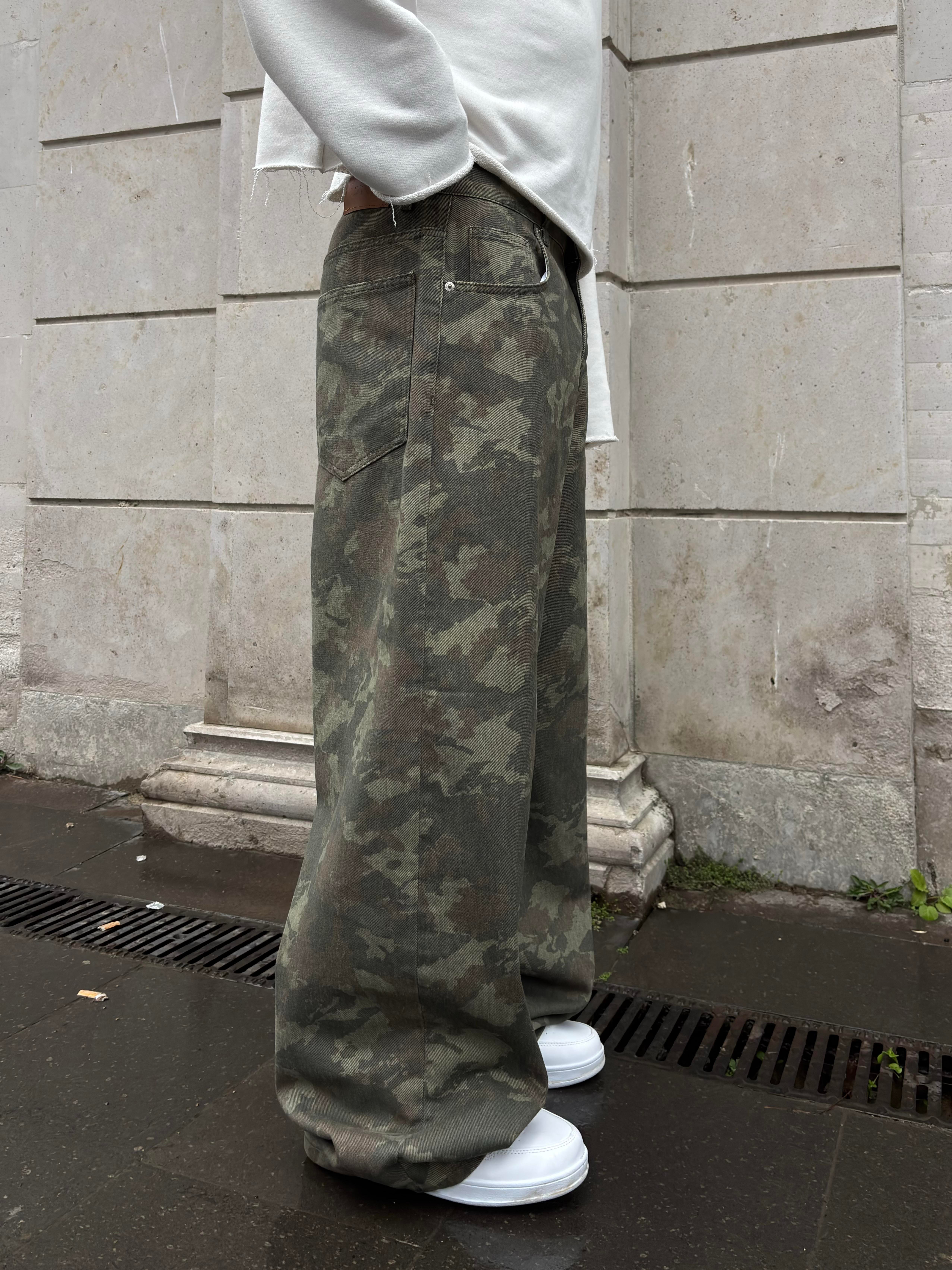 Premium Extreme Baggy Camouflage Jeans