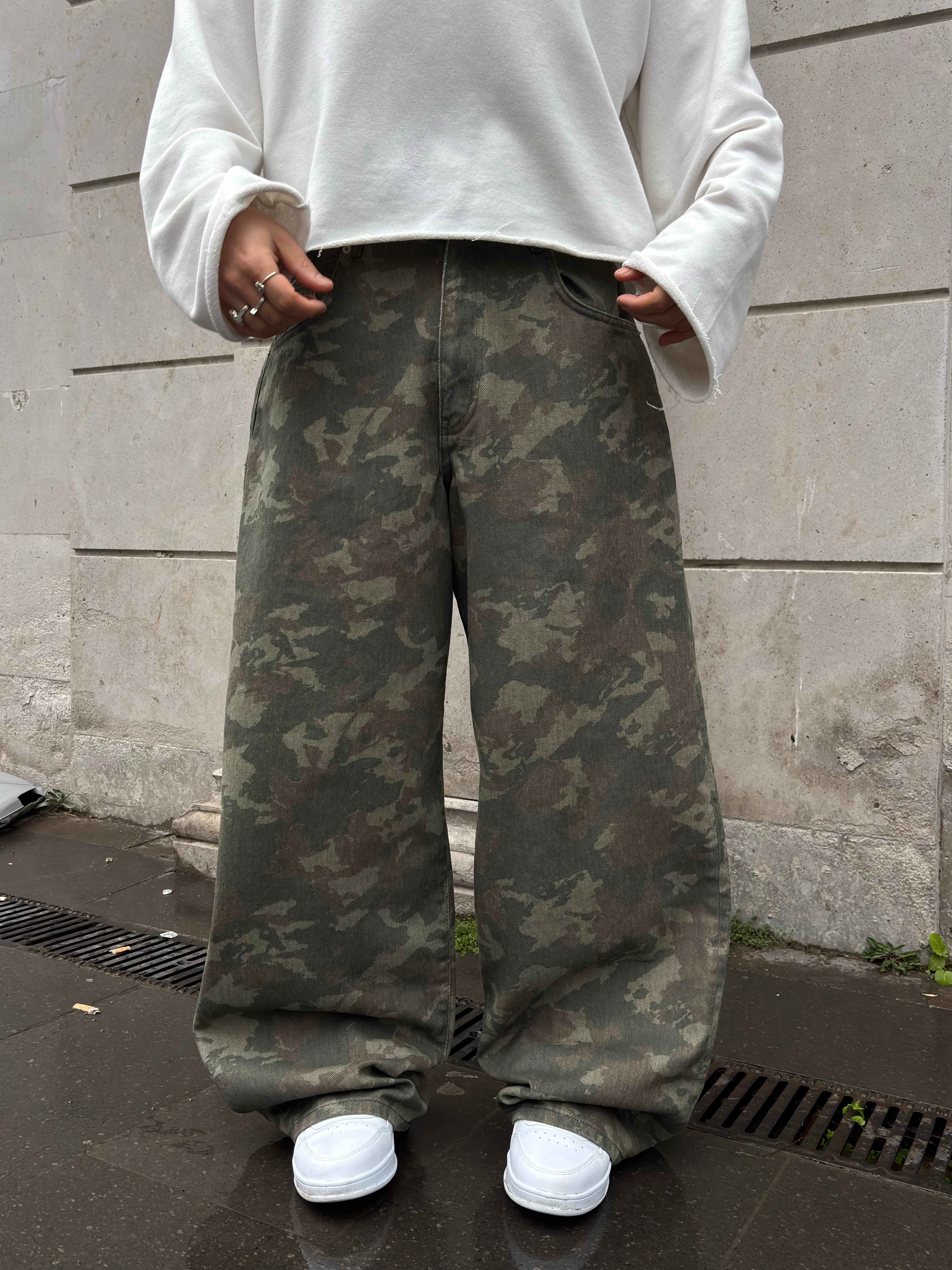 Premium Extreme Baggy Camouflage Jeans