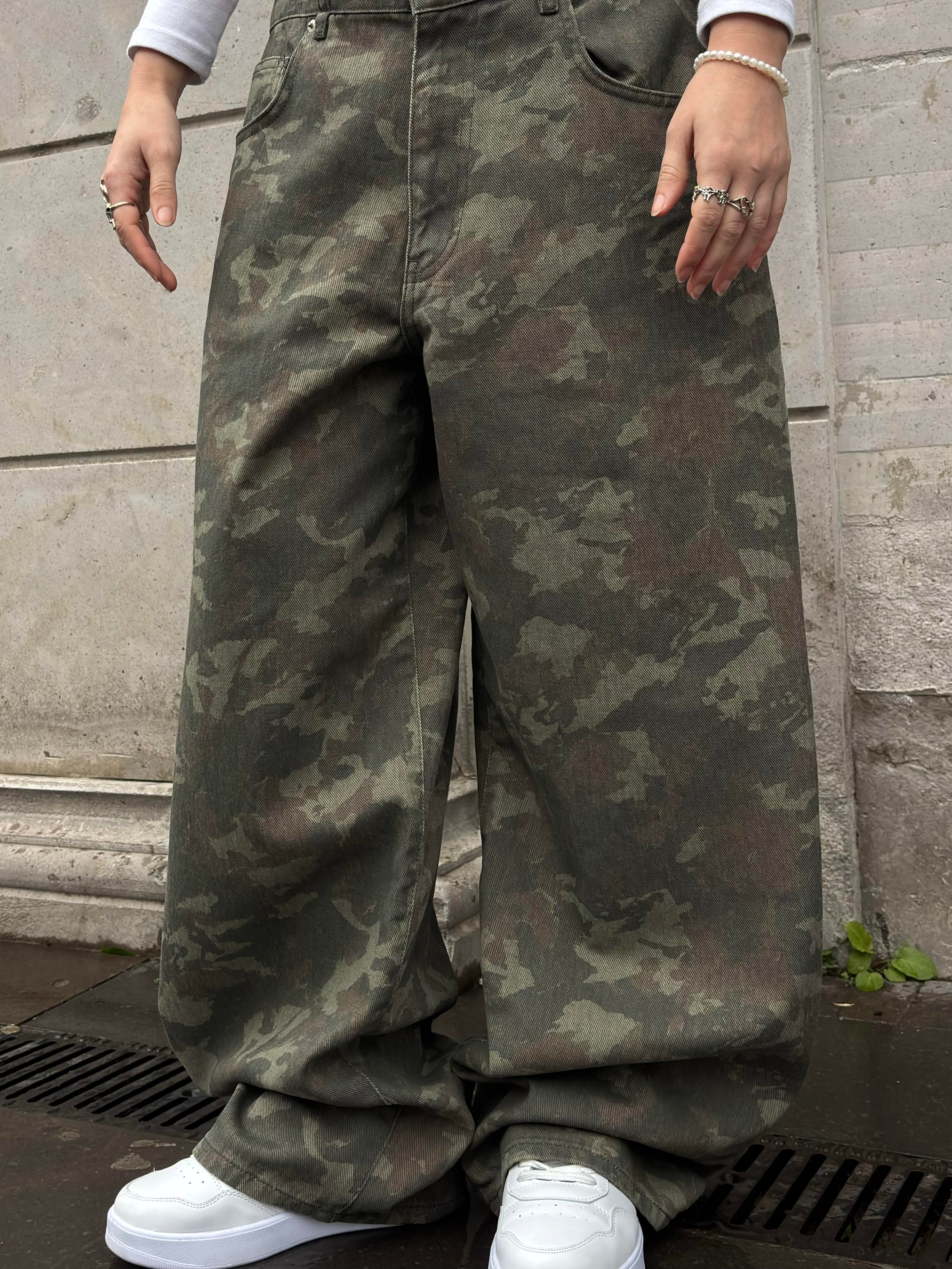 Premium Extreme Baggy Camouflage Jeans