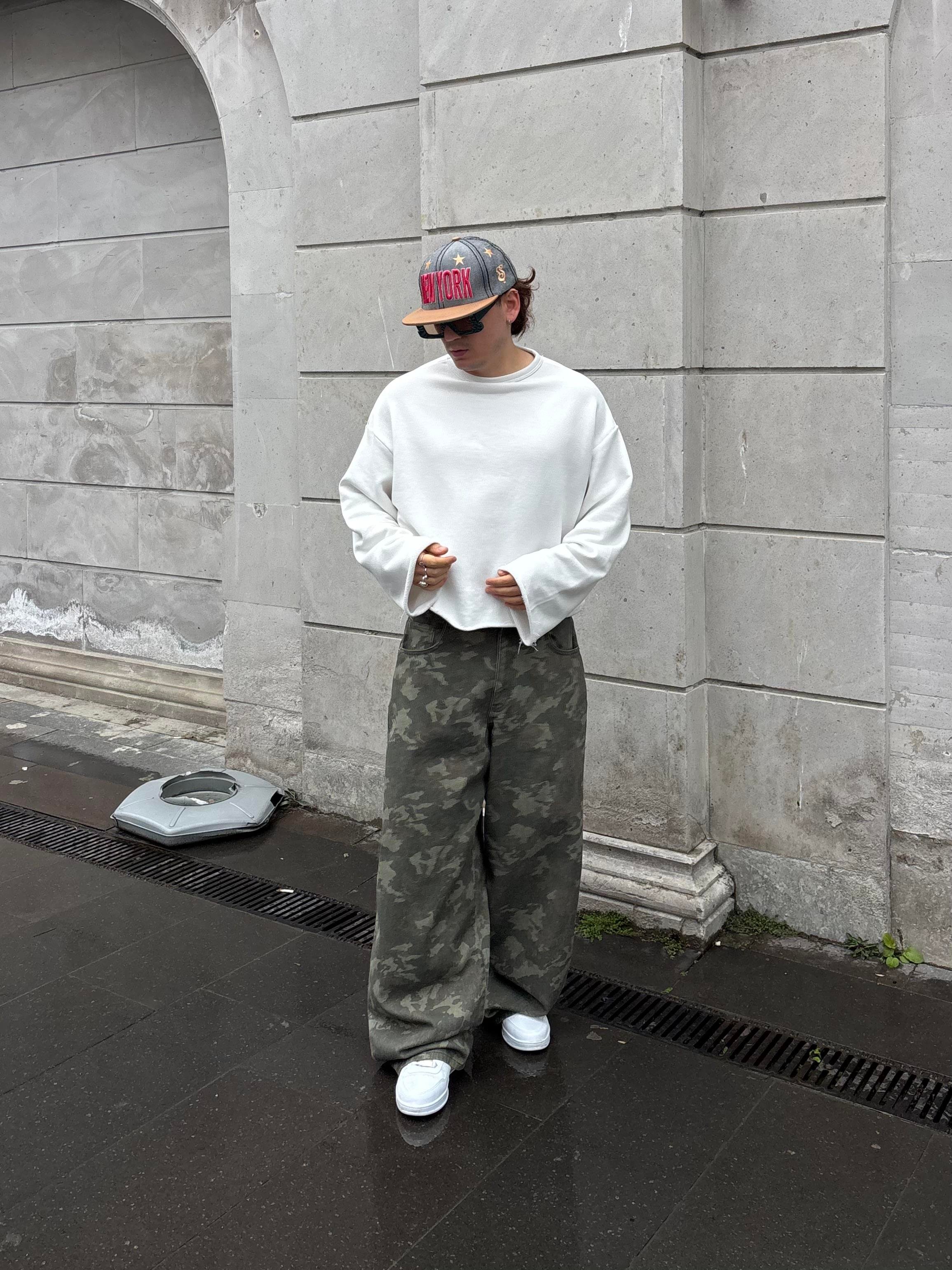 Premium Extreme Baggy Camouflage Jeans