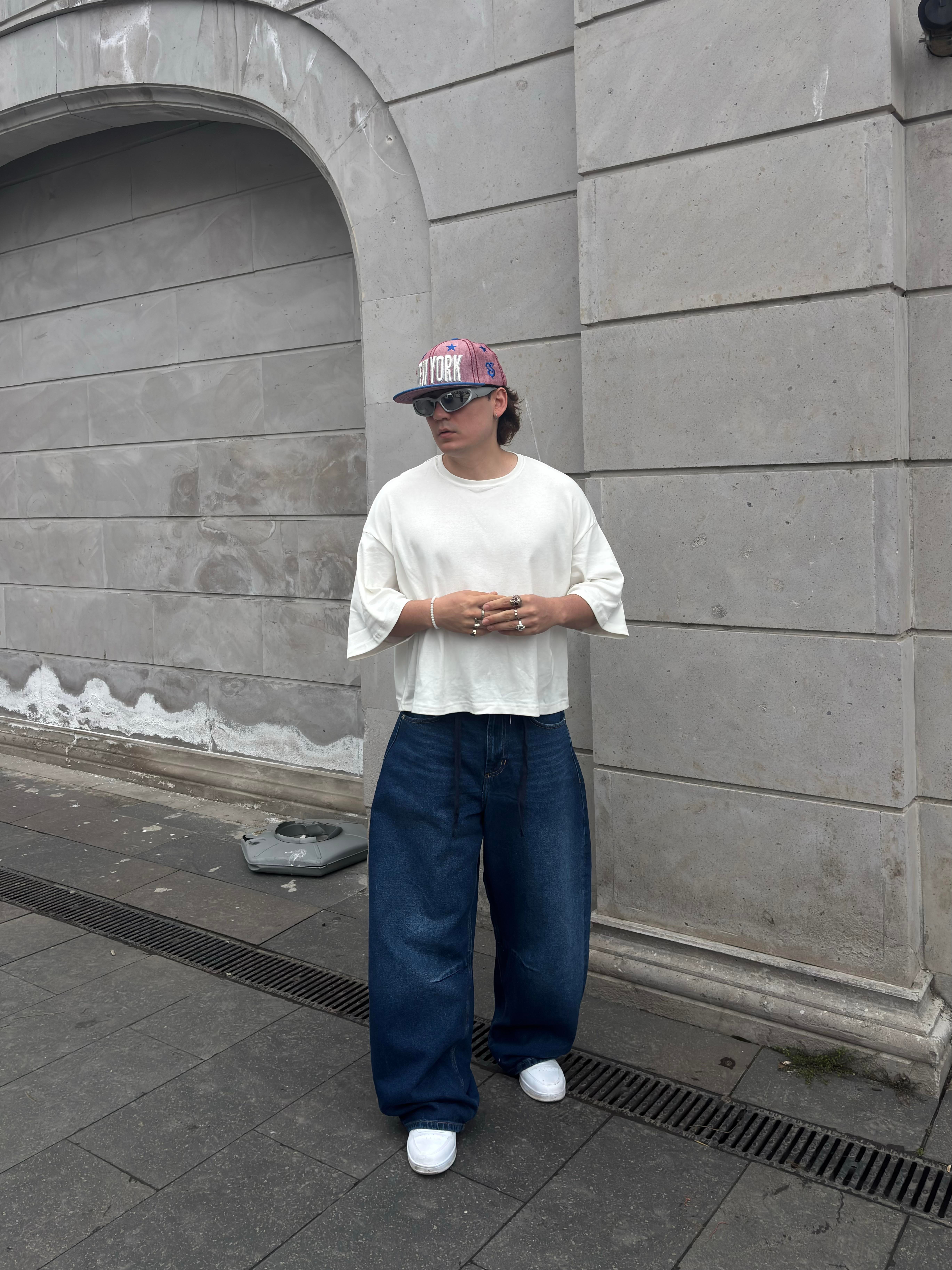 Premium Extreme Mold Stance İpli Baggy Jeans