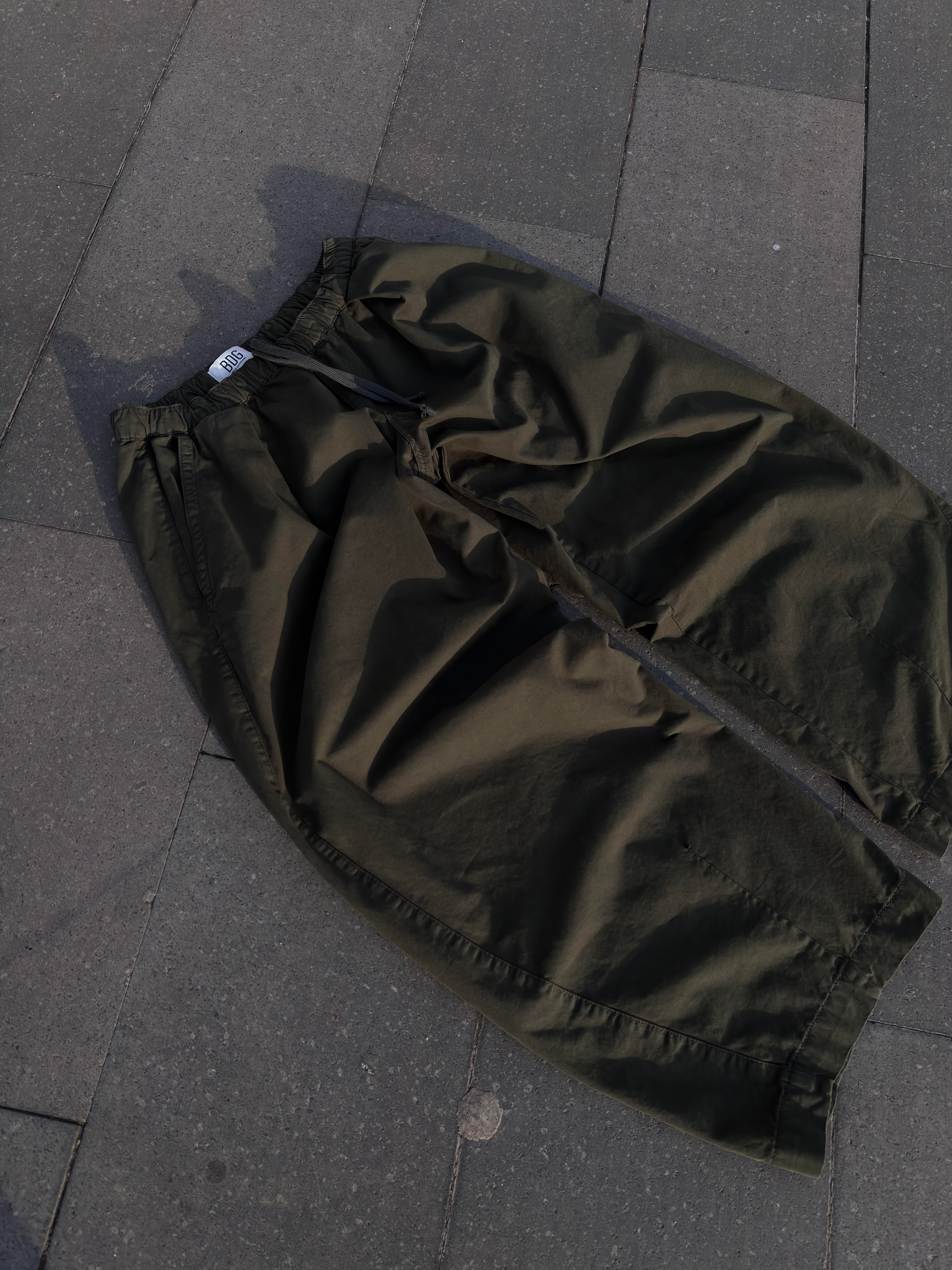 Premium Green Bobbi Baggy Cocoon Pants