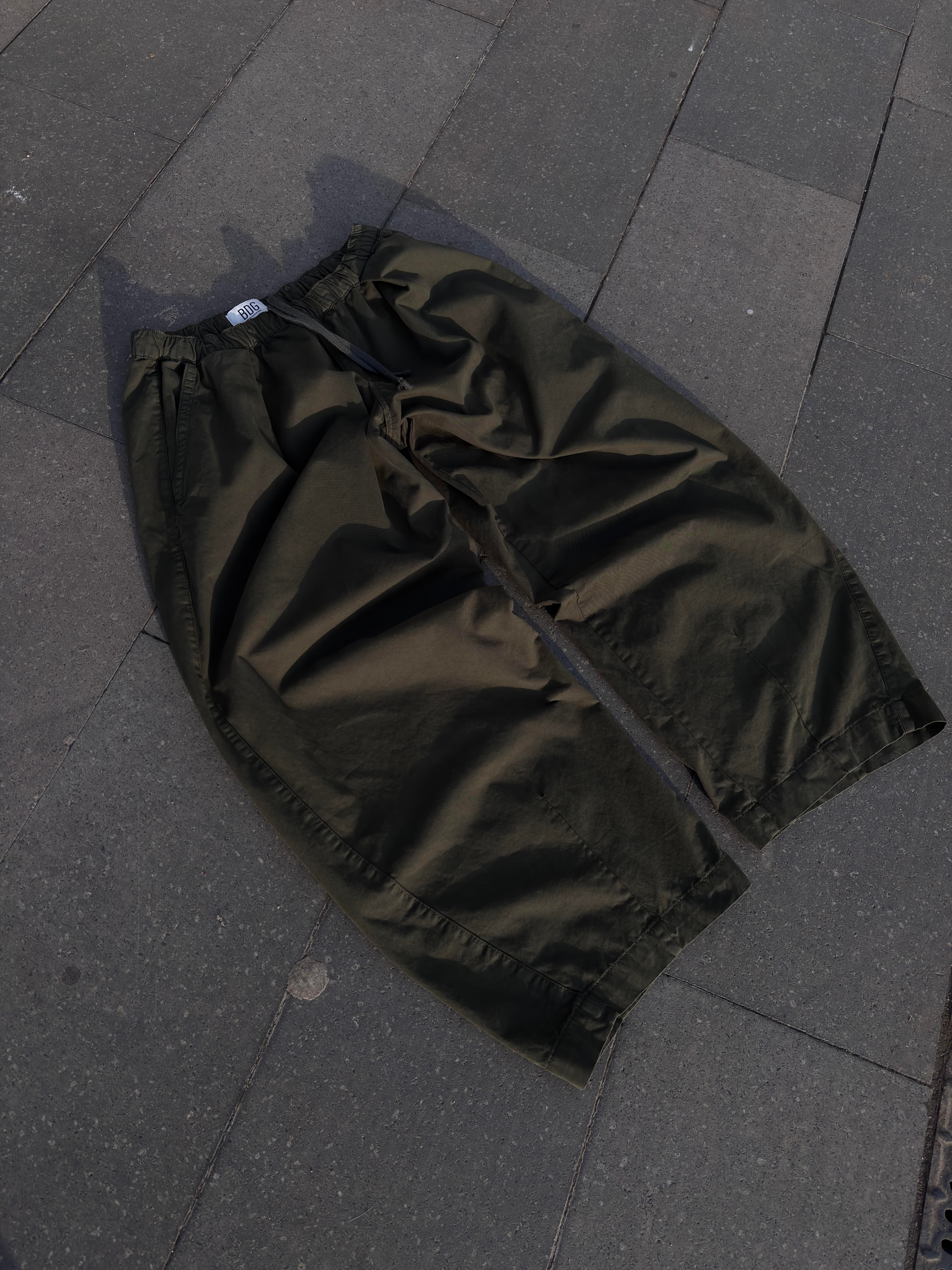 Premium Green Bobbi Baggy Cocoon Pants