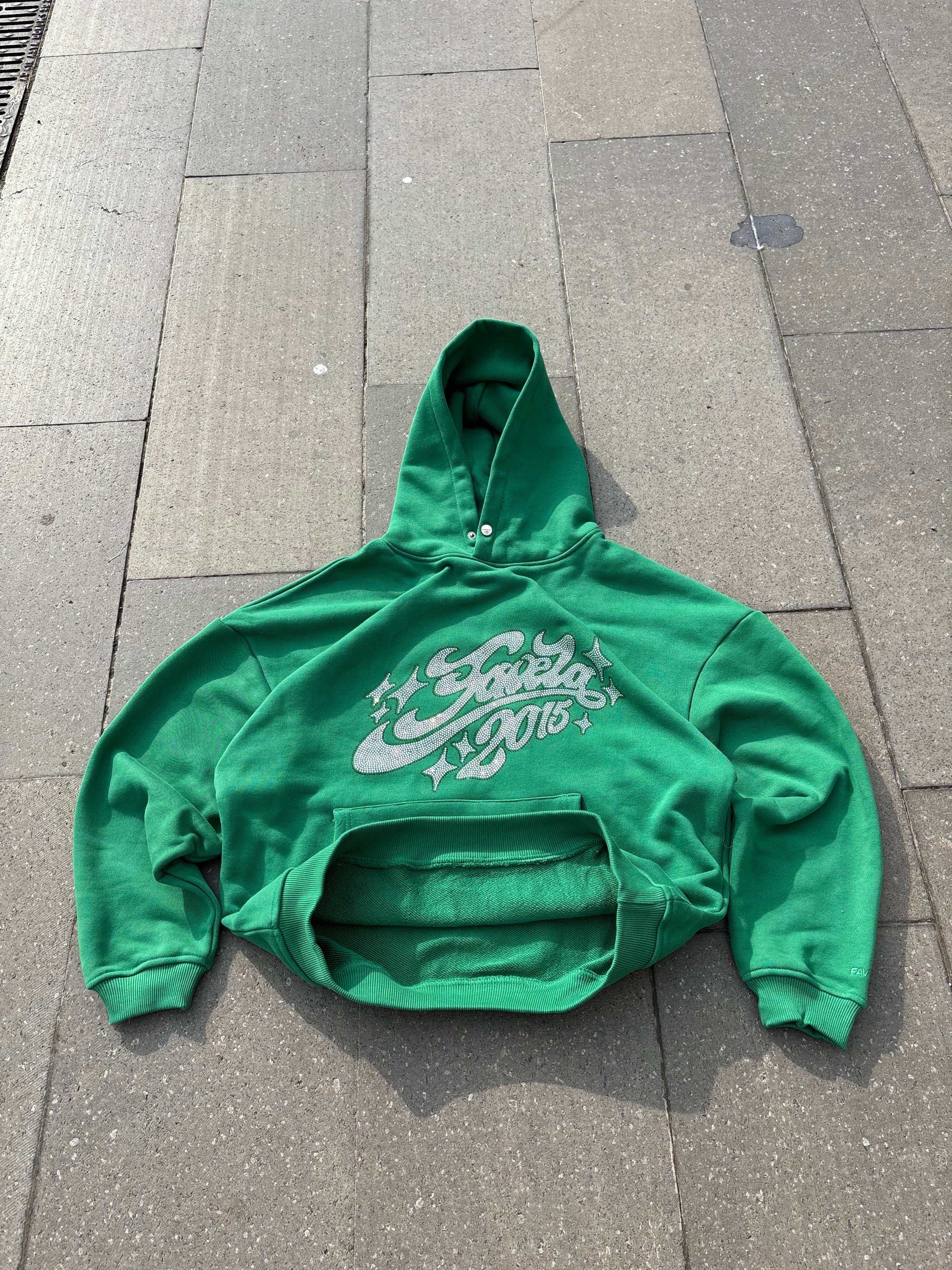 Premium Green Tone Heavyweight Hoodie