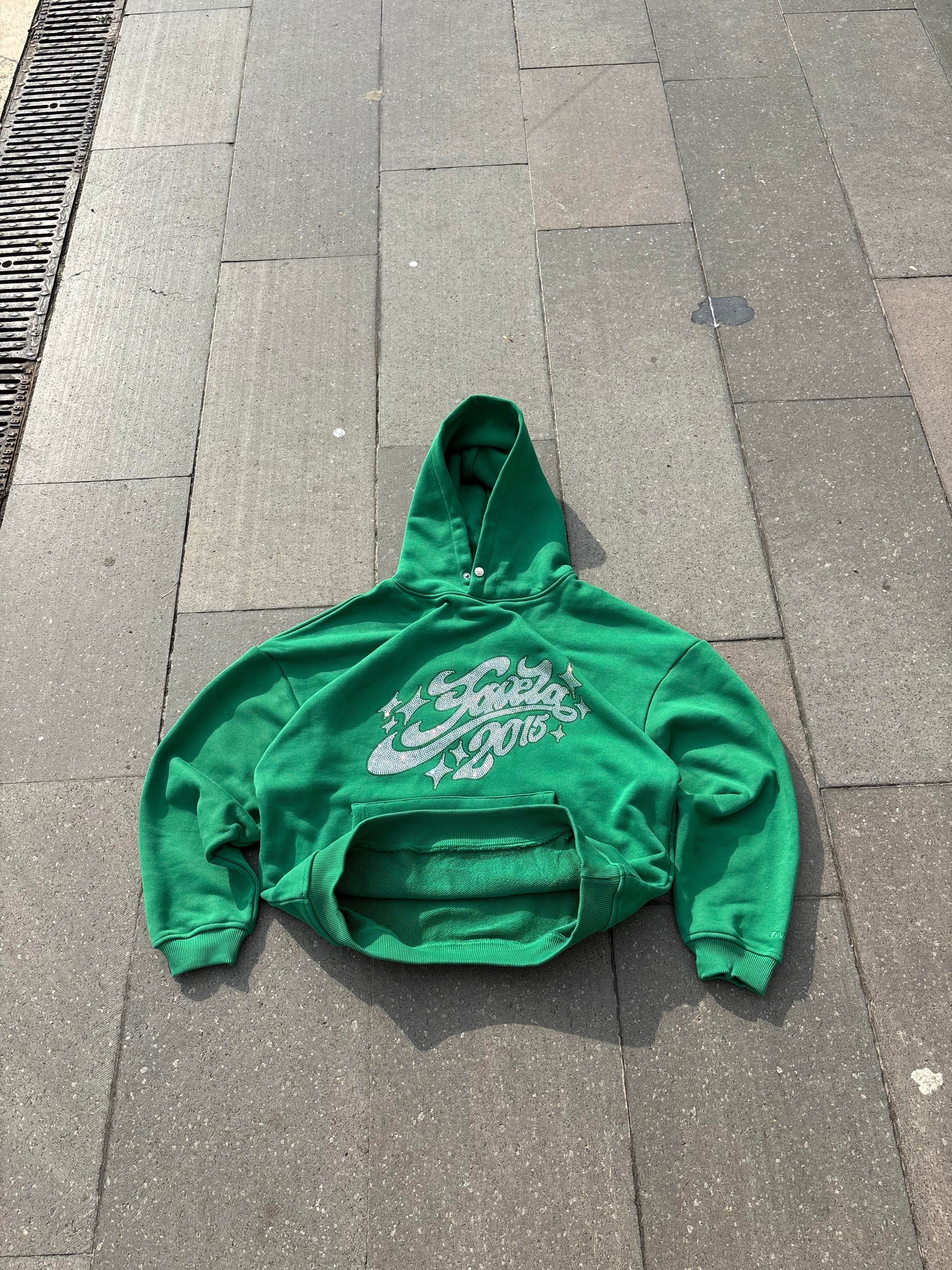 Premium Green Tone Heavyweight Hoodie