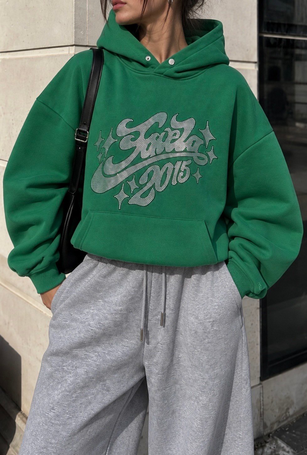 Premium Green Tone Heavyweight Hoodie
