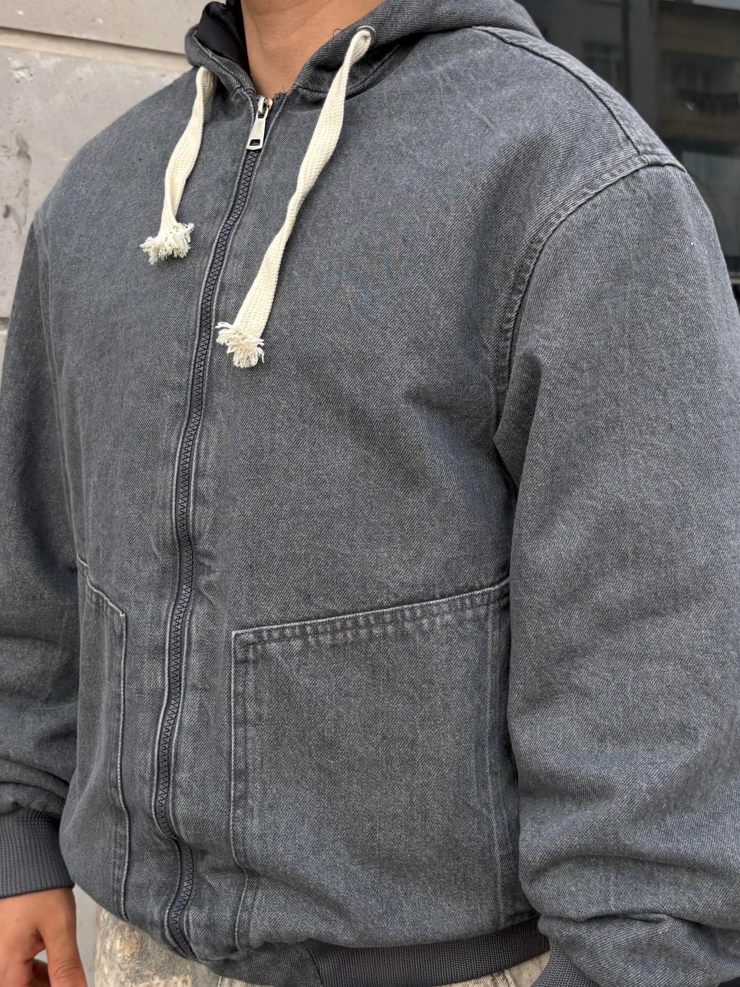 Premium Grey Tone Giacca Canvas Jacket