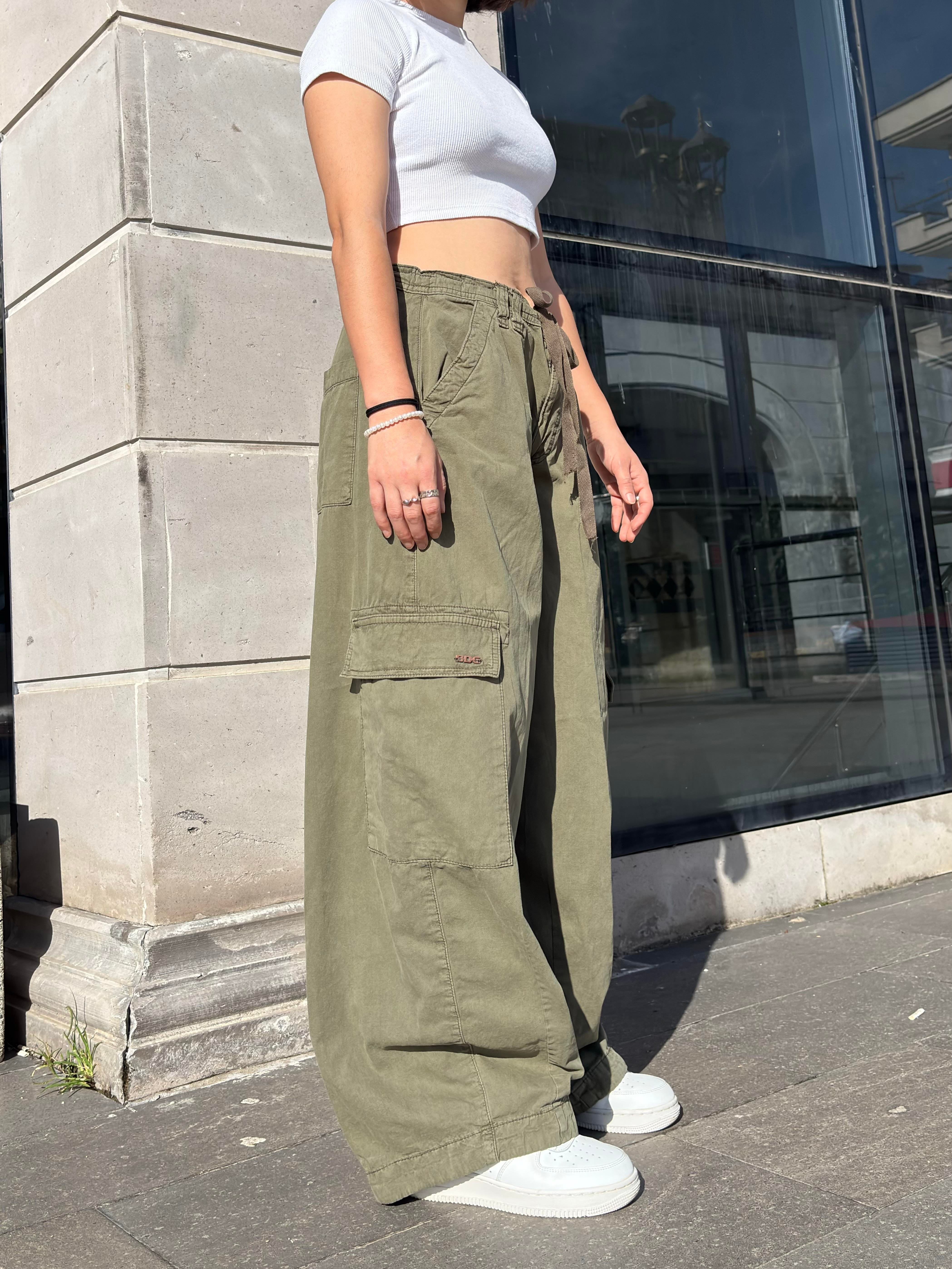 Premium Haki Tone Boi Cargo Pants