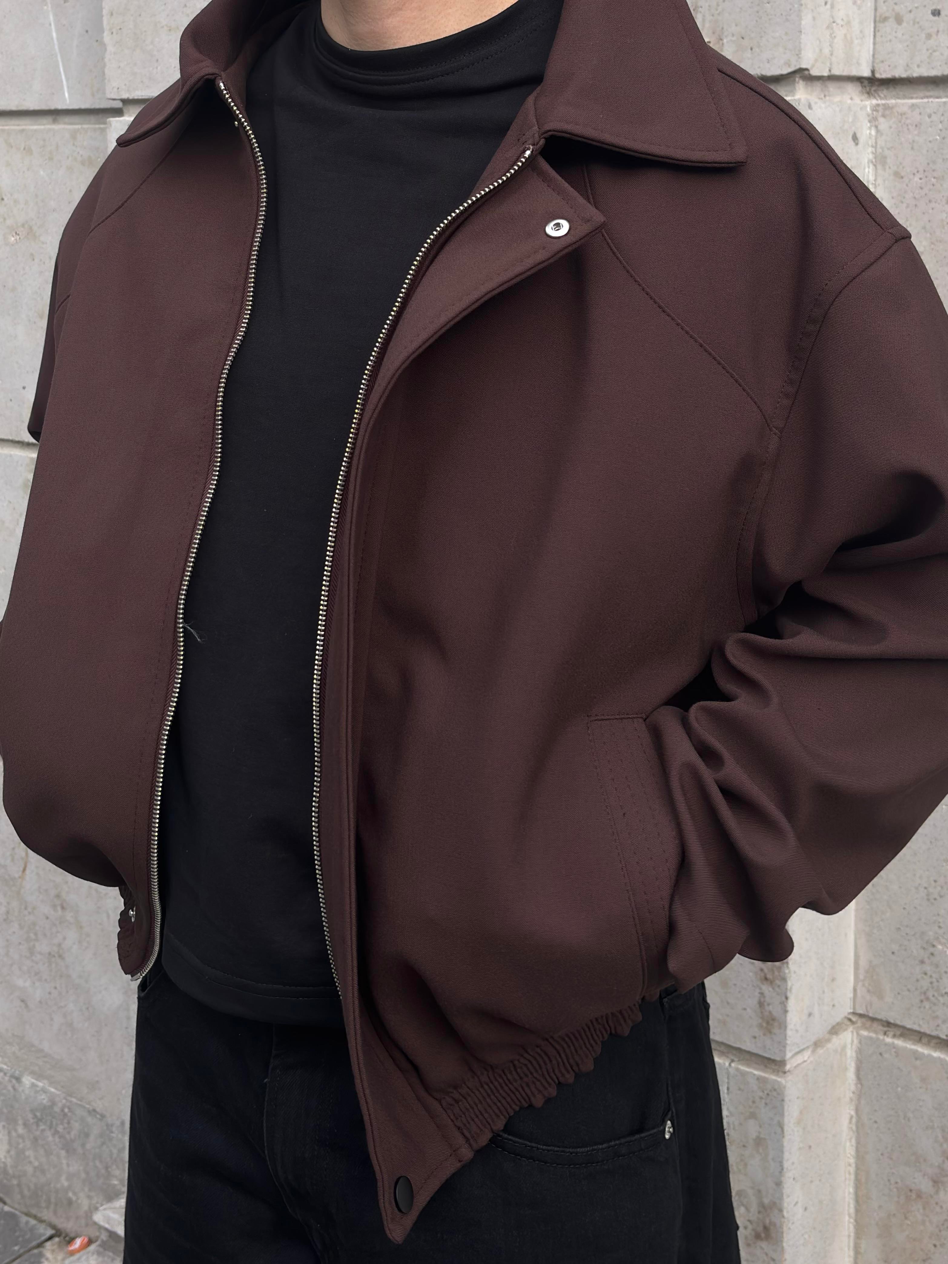 Premium  Hidden Zipper Bomber Jacket