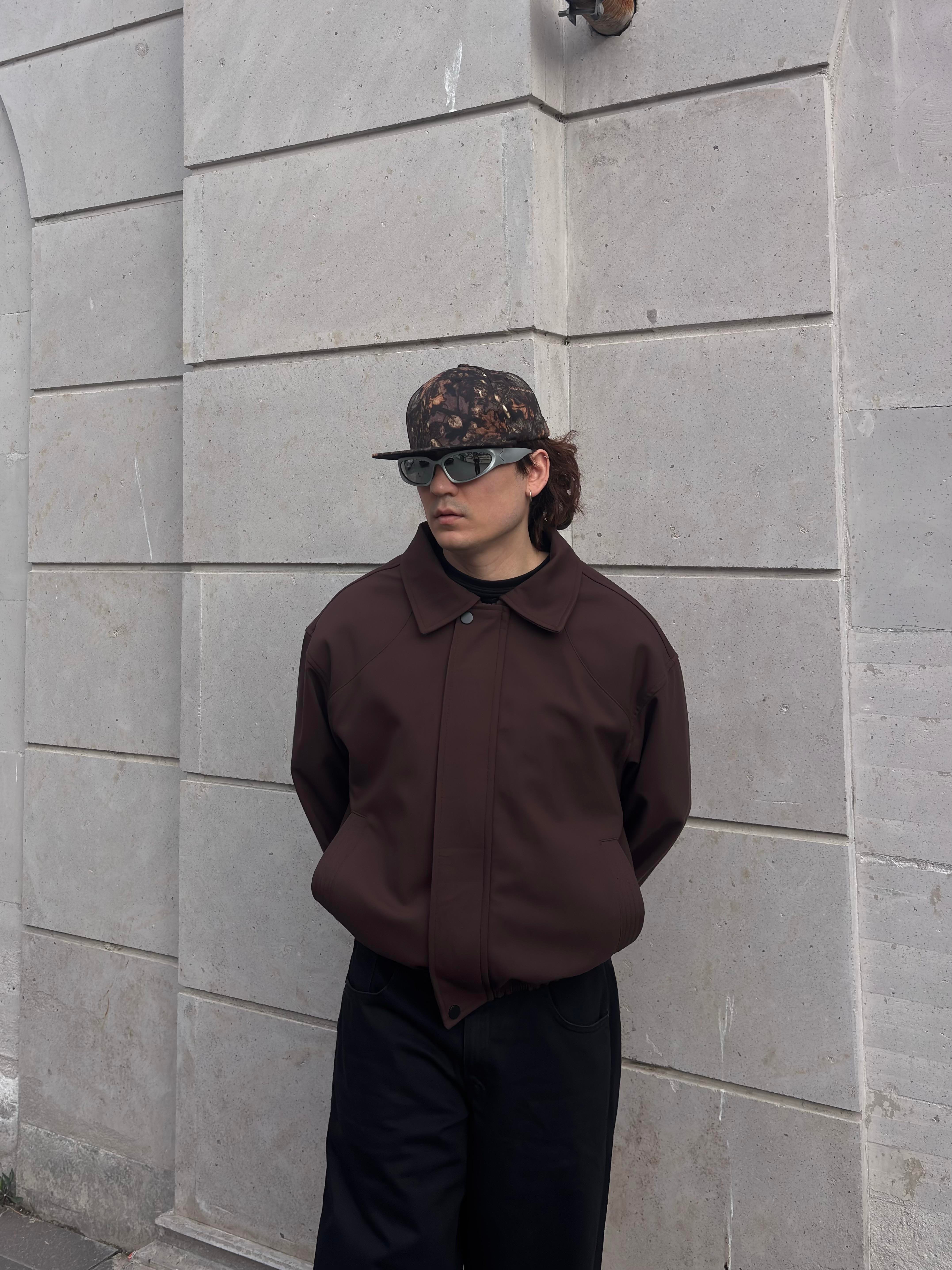 Premium  Hidden Zipper Bomber Jacket
