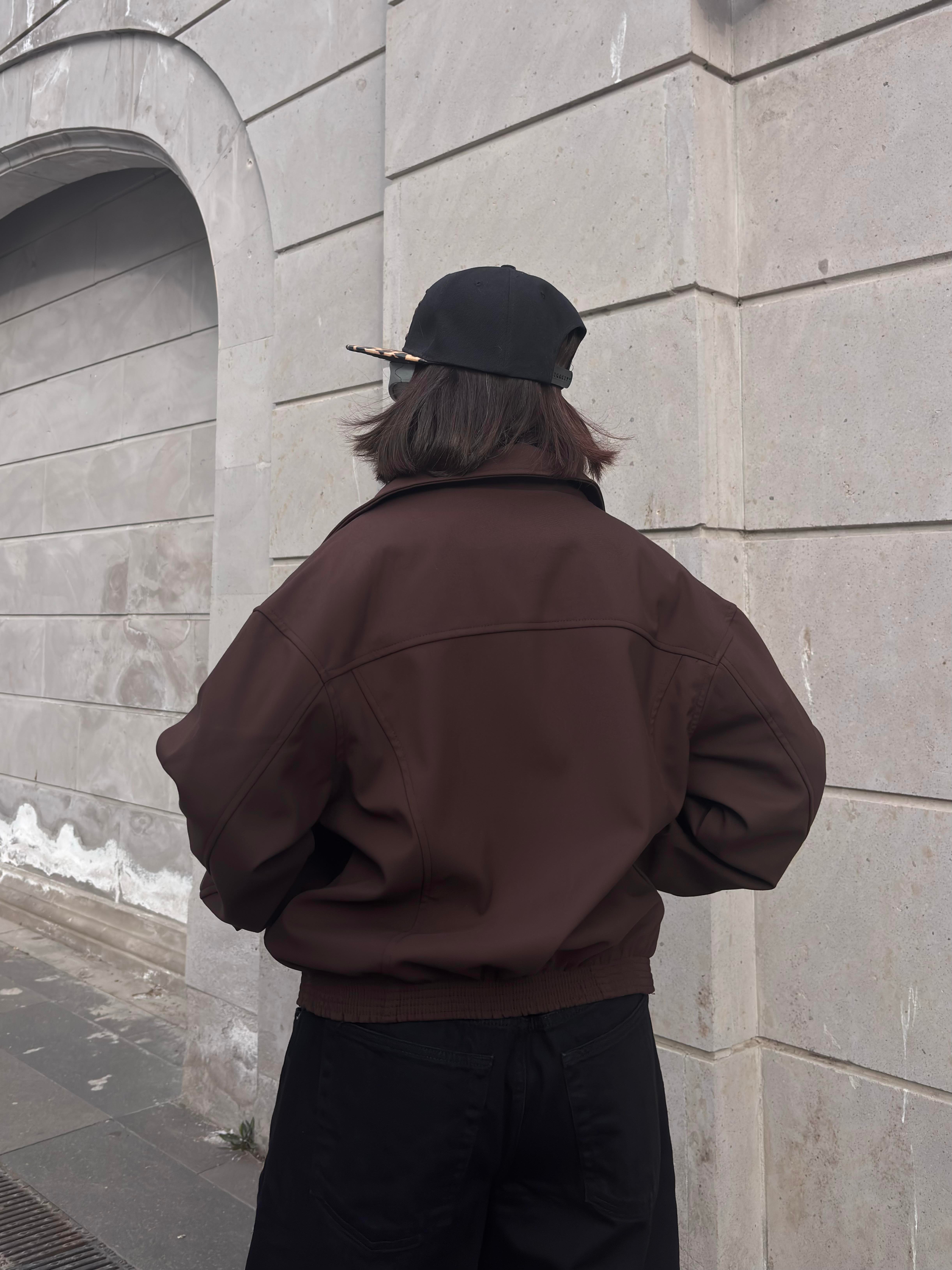Premium  Hidden Zipper Bomber Jacket