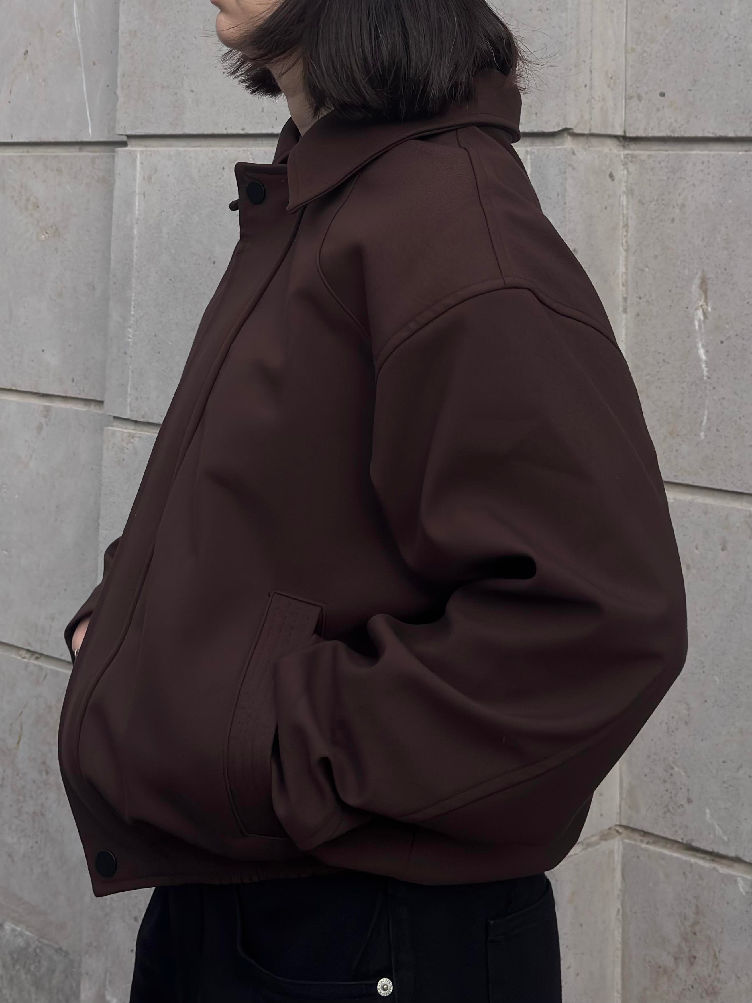 Premium  Hidden Zipper Bomber Jacket