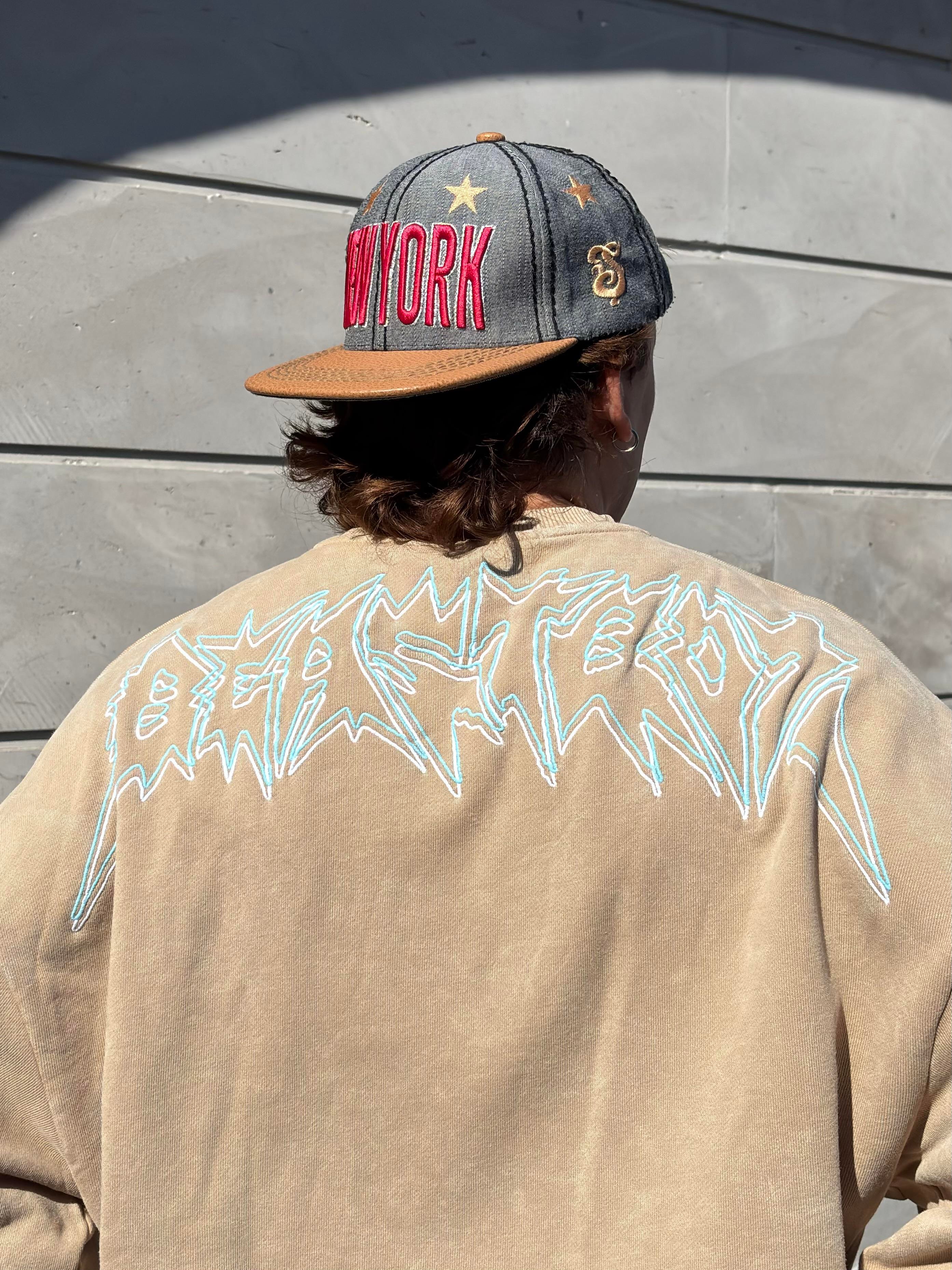 Premium Hydra Nakışlı Form Extreme Oversize Sweat