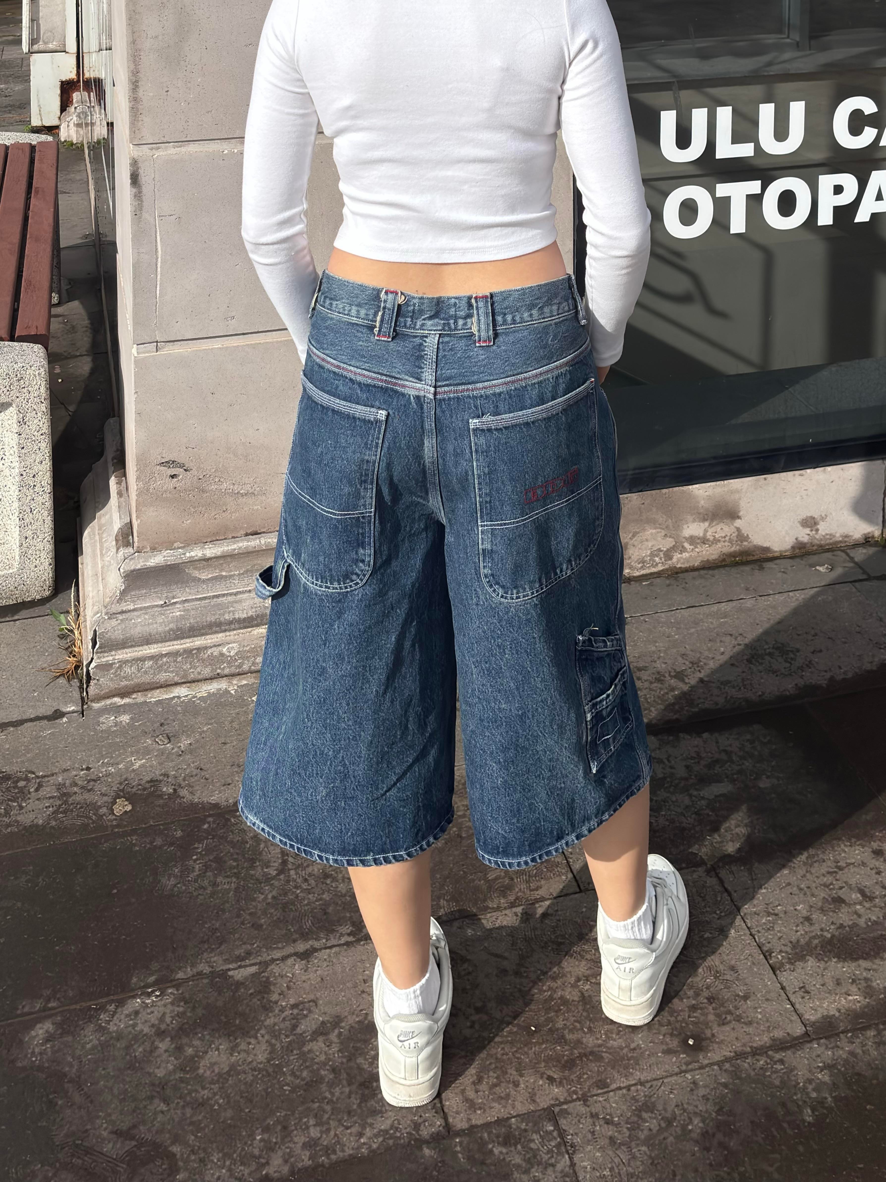 Premium İndigo Skate Denim Jorts