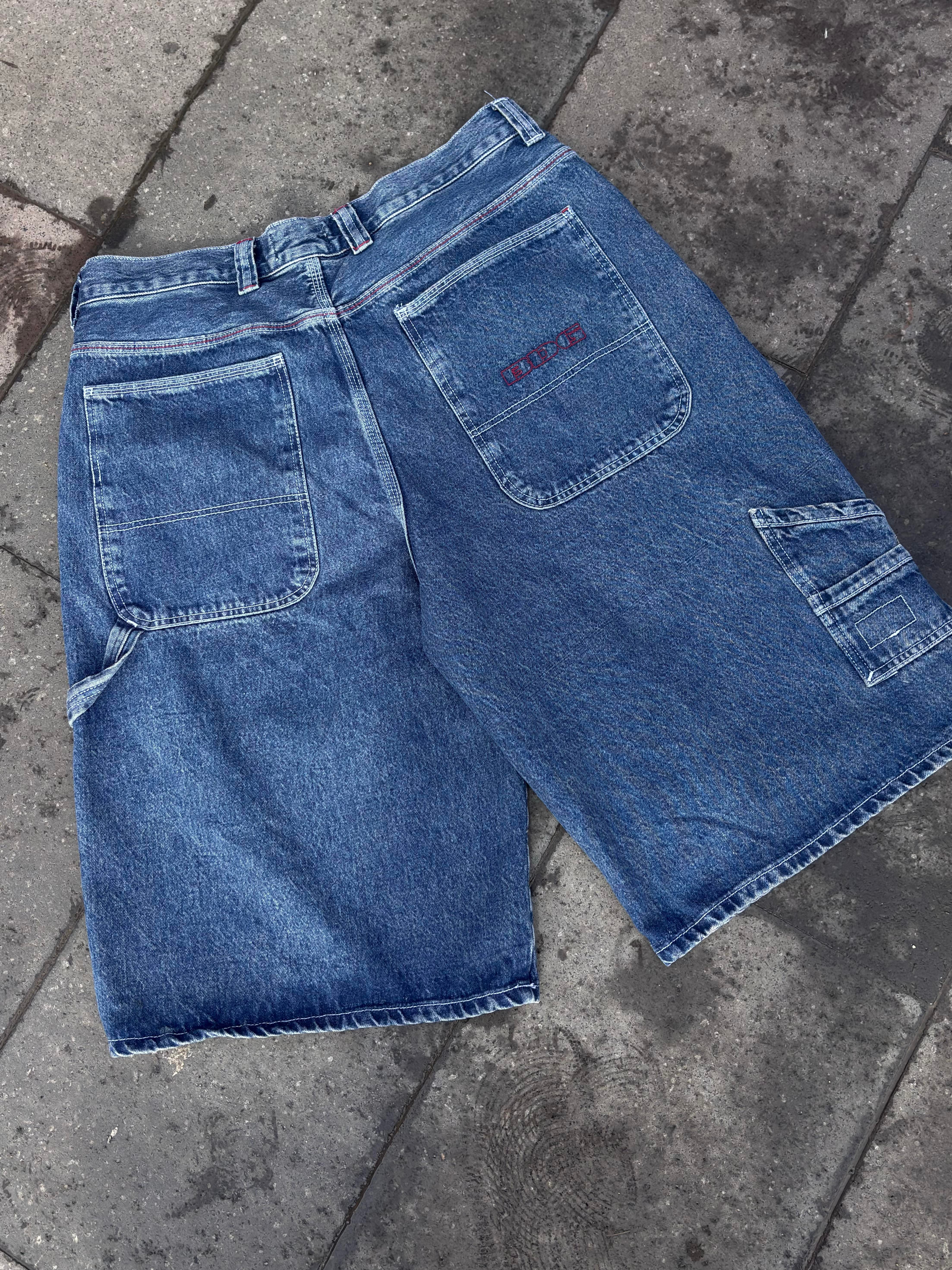 Premium İndigo Skate Denim Jorts