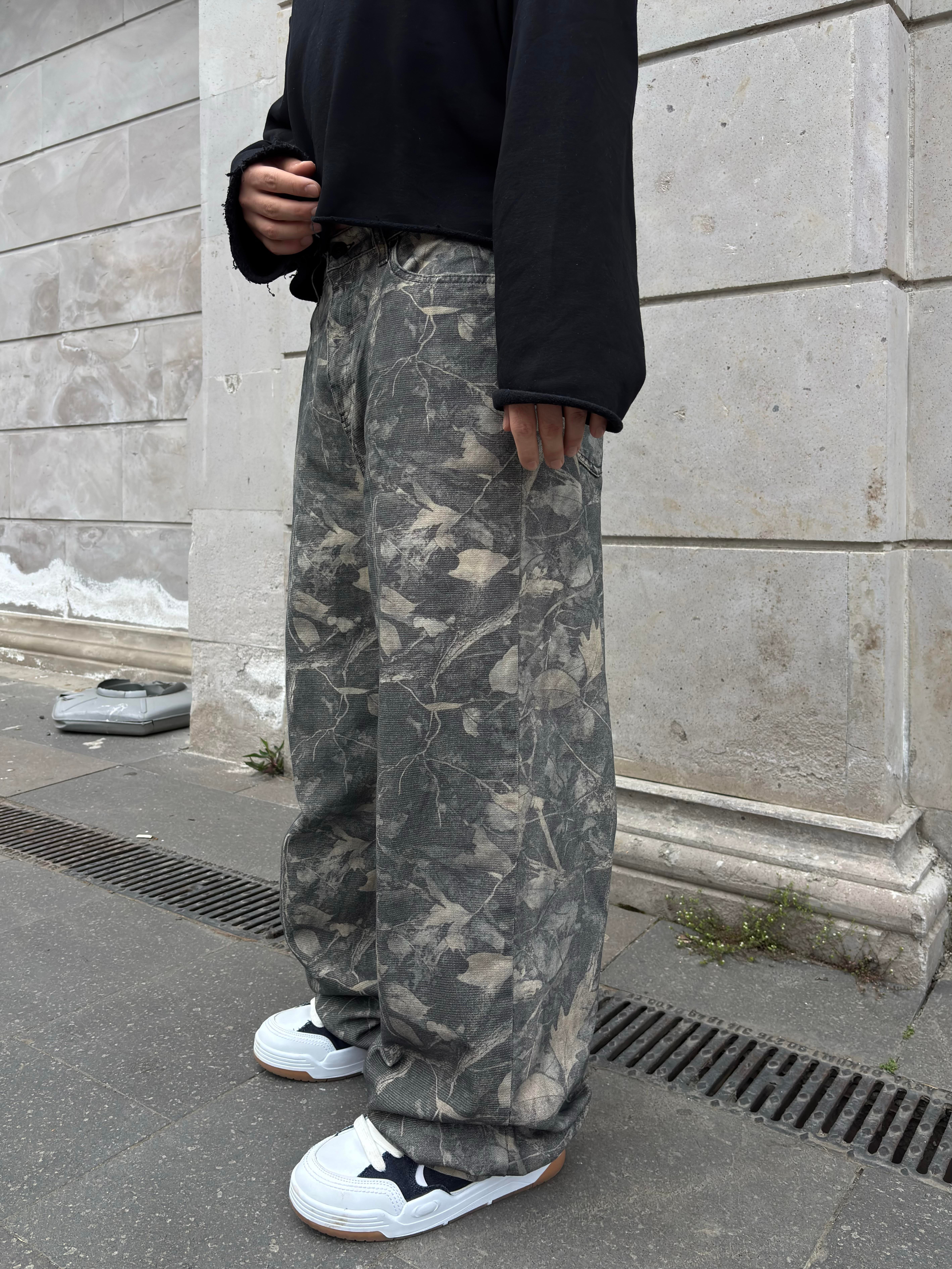 Premium Jack Leaf Barko Baggy Pants