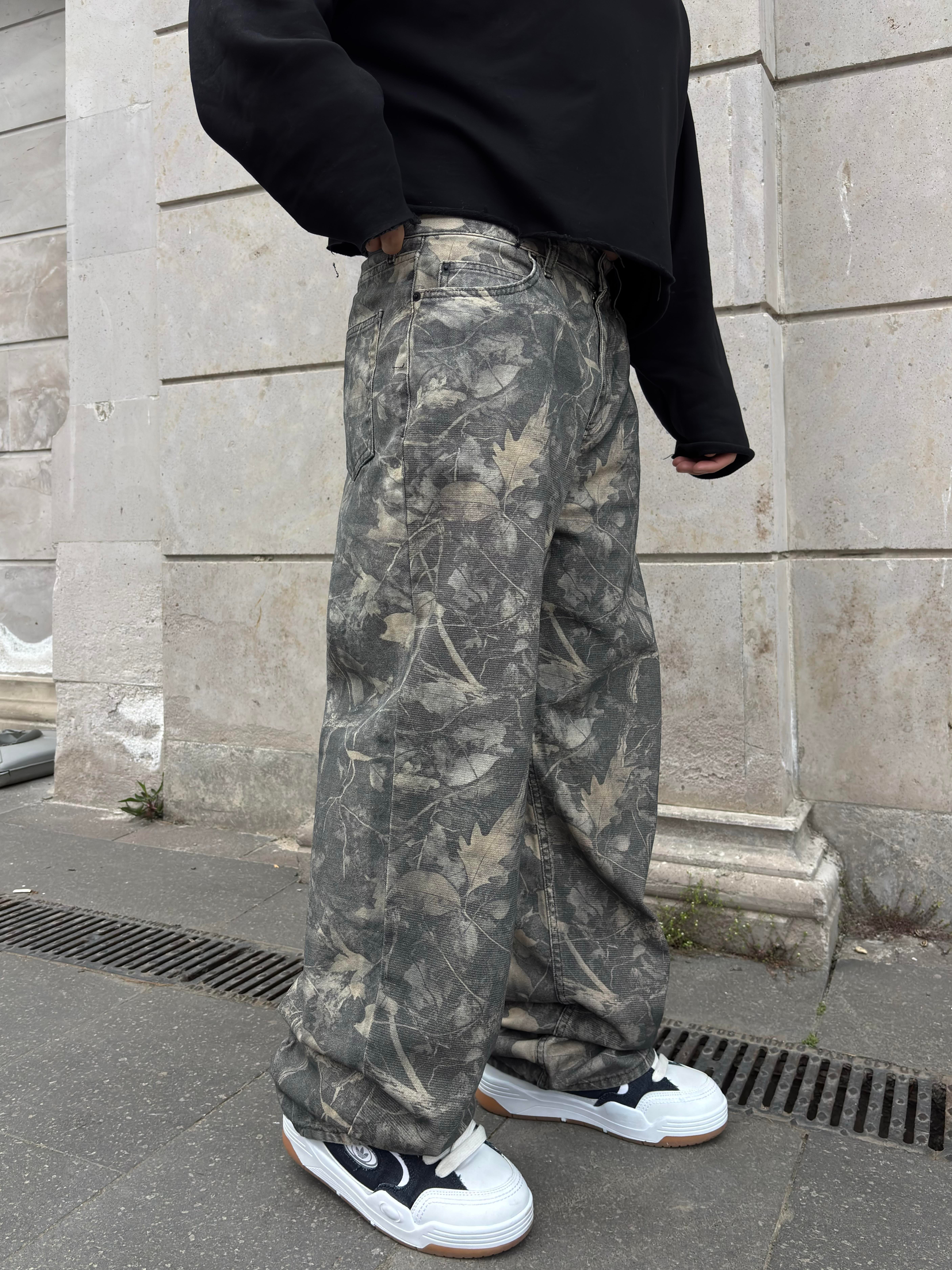 Premium Jack Leaf Barko Baggy Pants