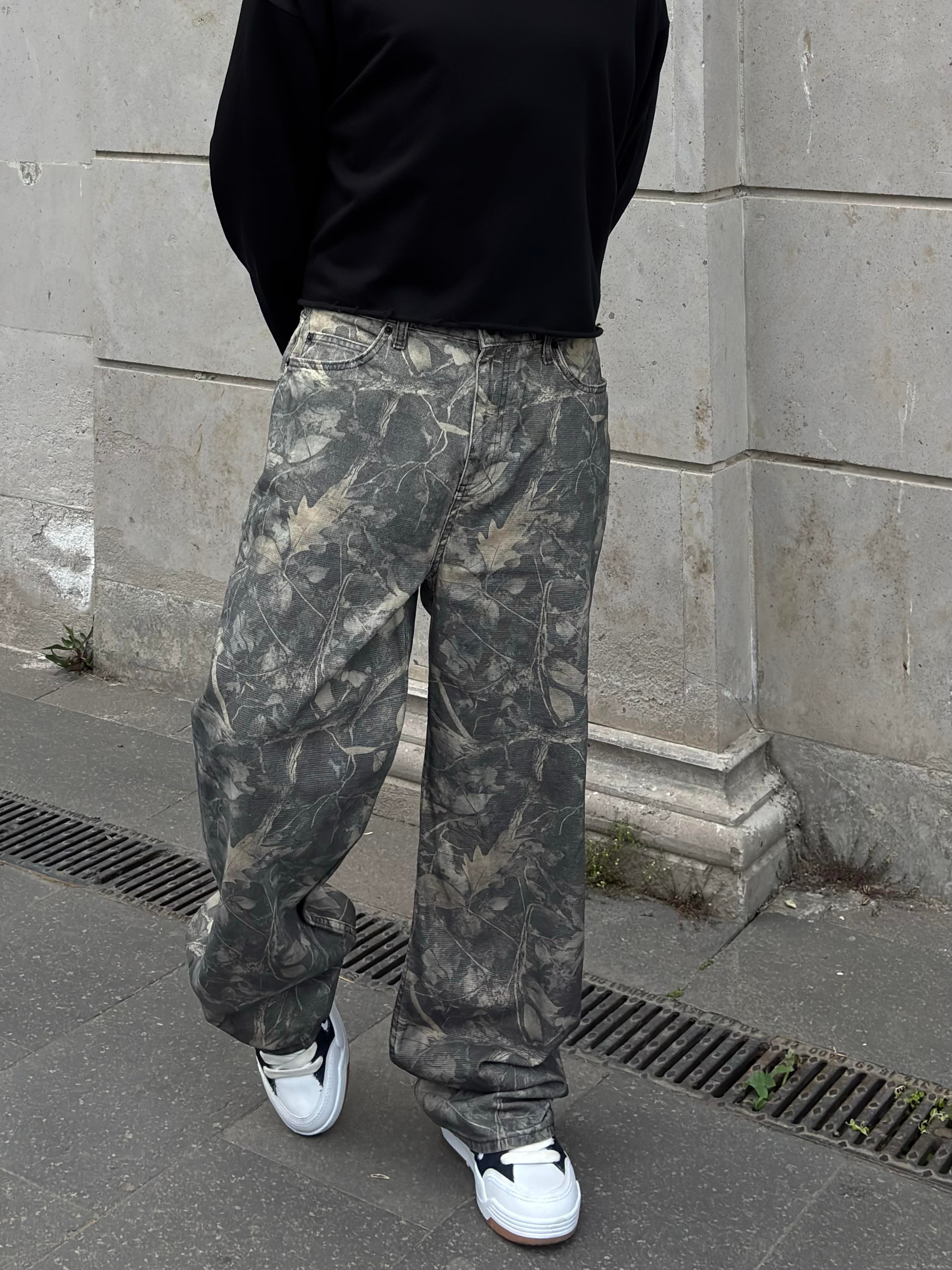 Premium Jack Leaf Barko Baggy Pants