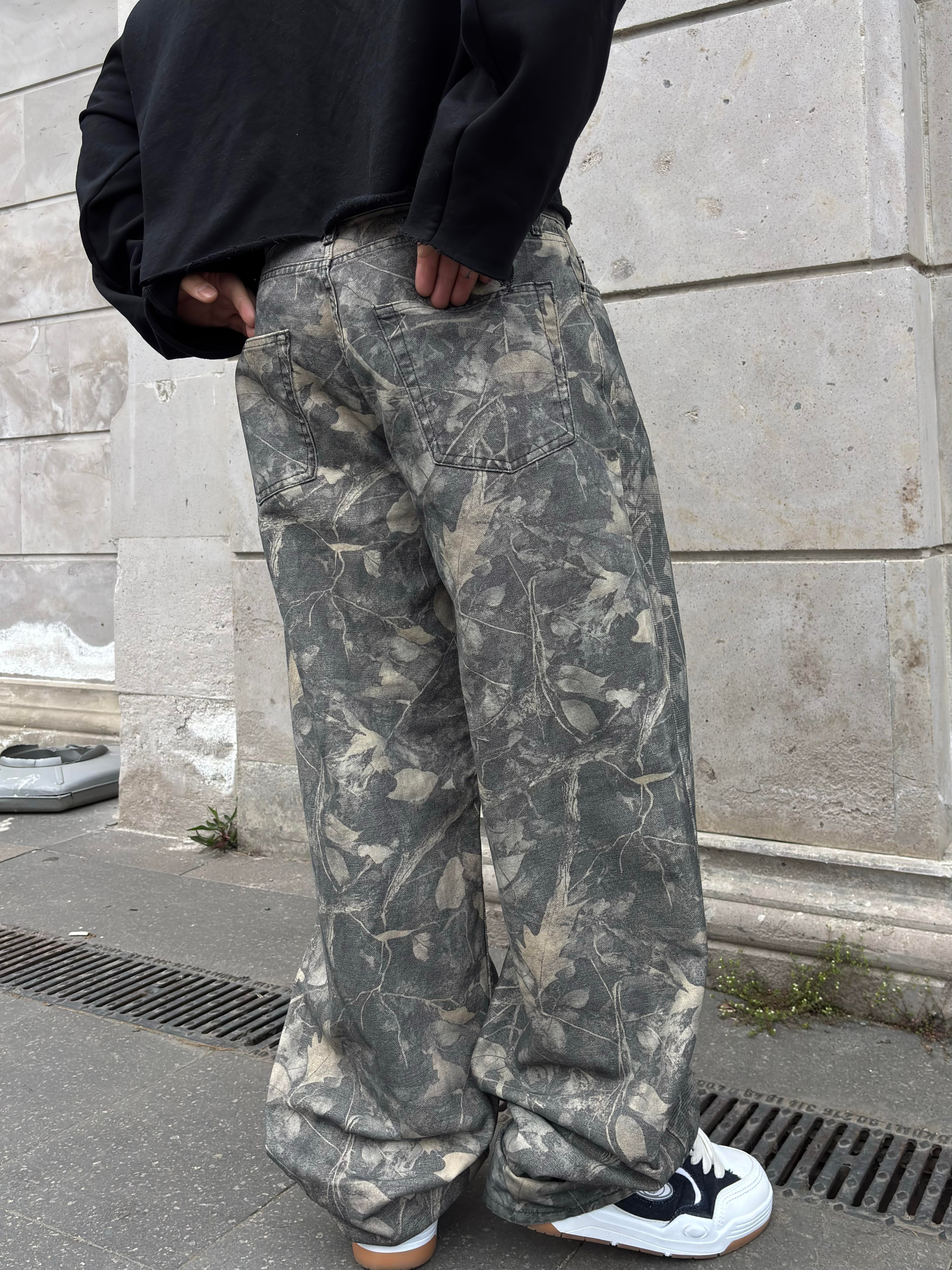 Premium Jack Leaf Barko Baggy Pants