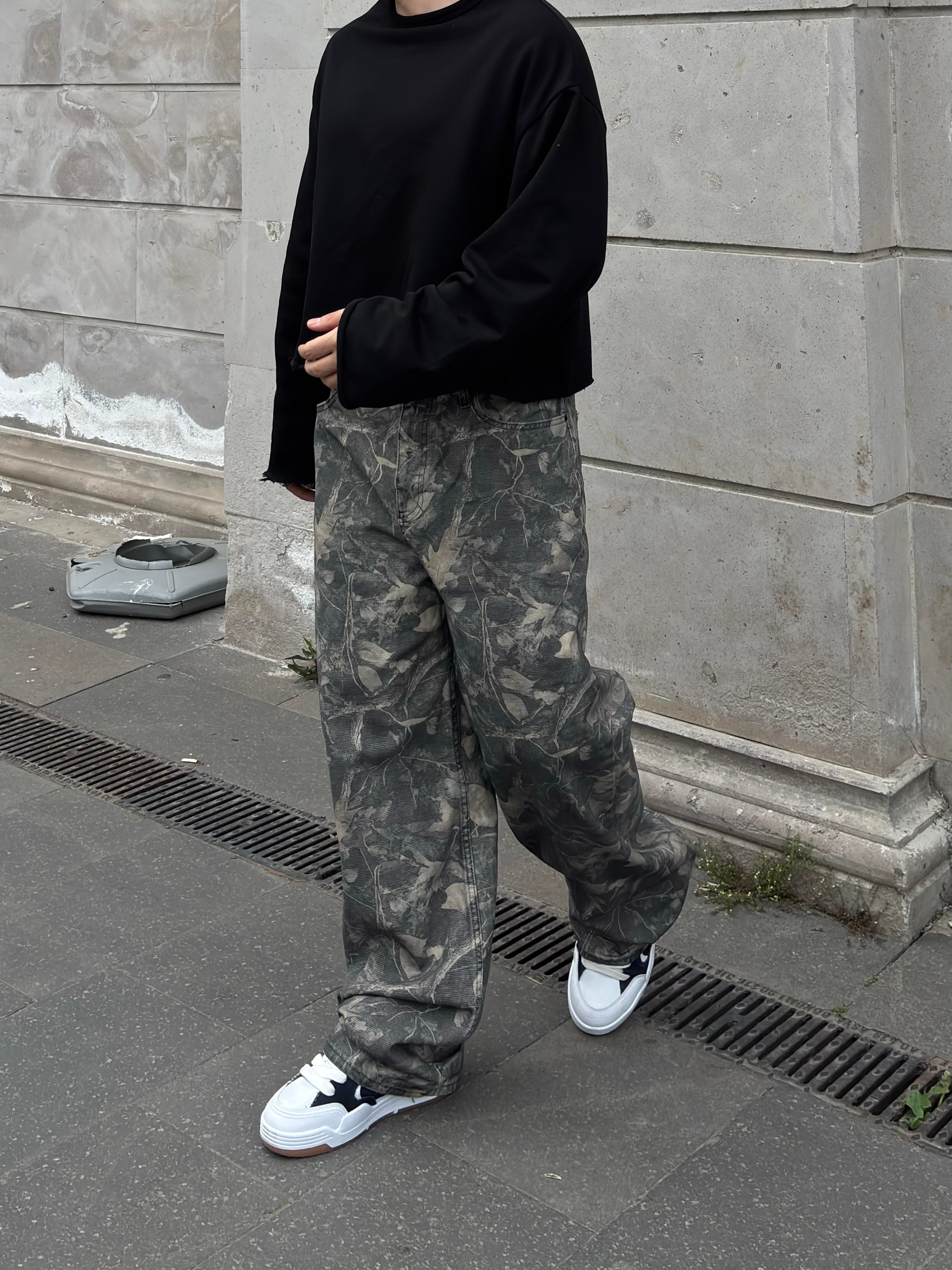Premium Jack Leaf Barko Baggy Pants