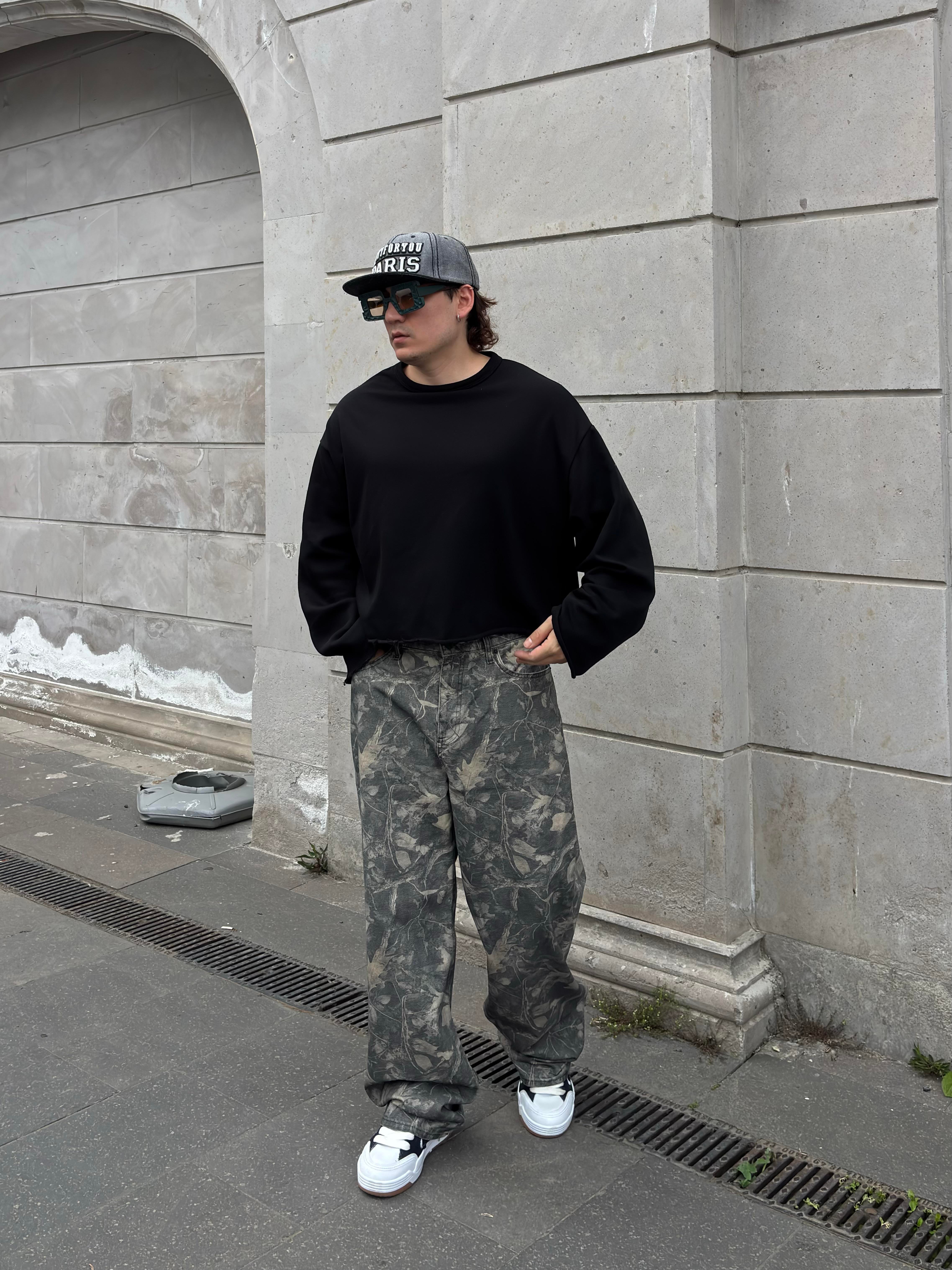 Premium Jack Leaf Barko Baggy Pants