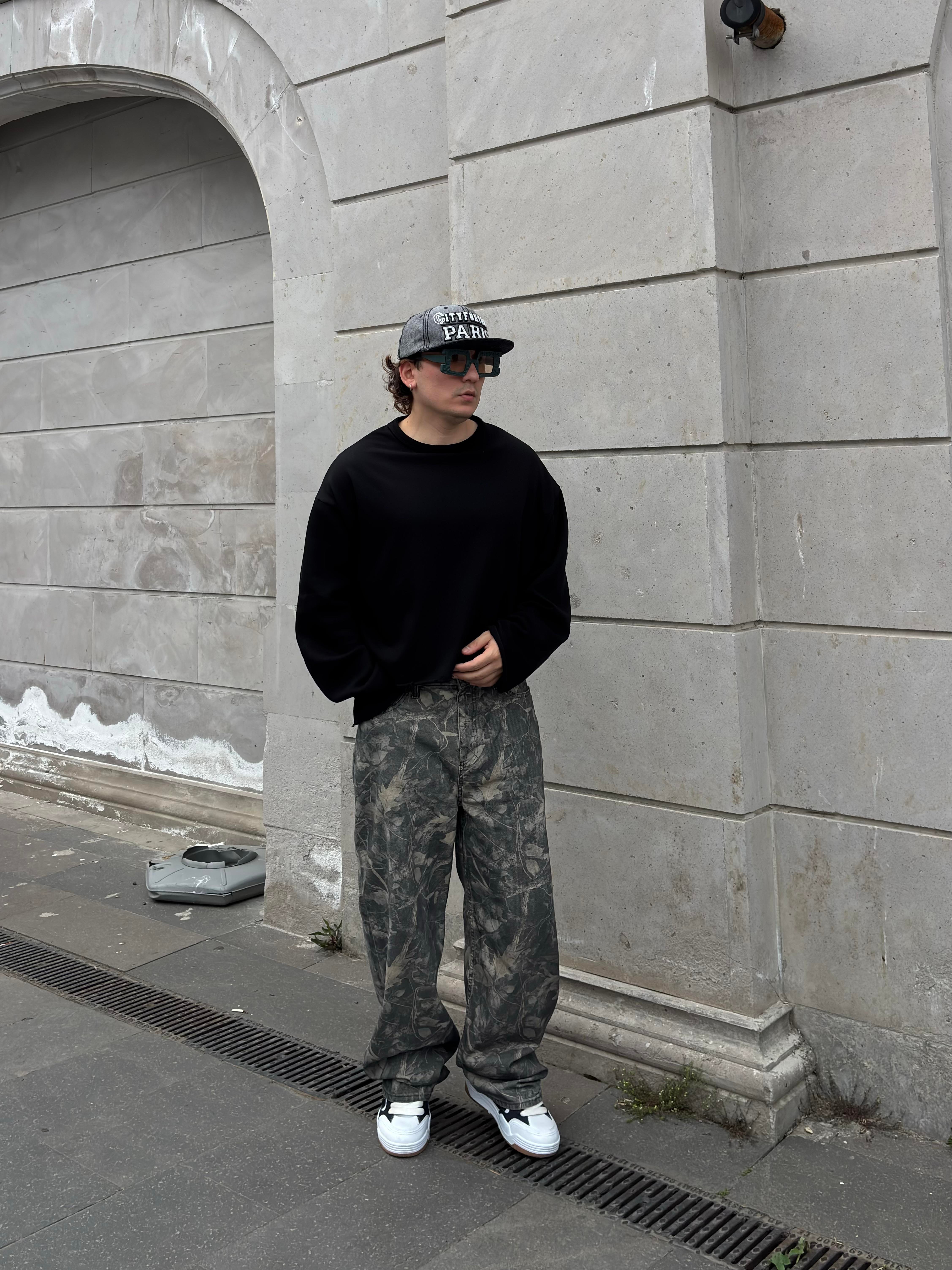 Premium Jack Leaf Barko Baggy Pants
