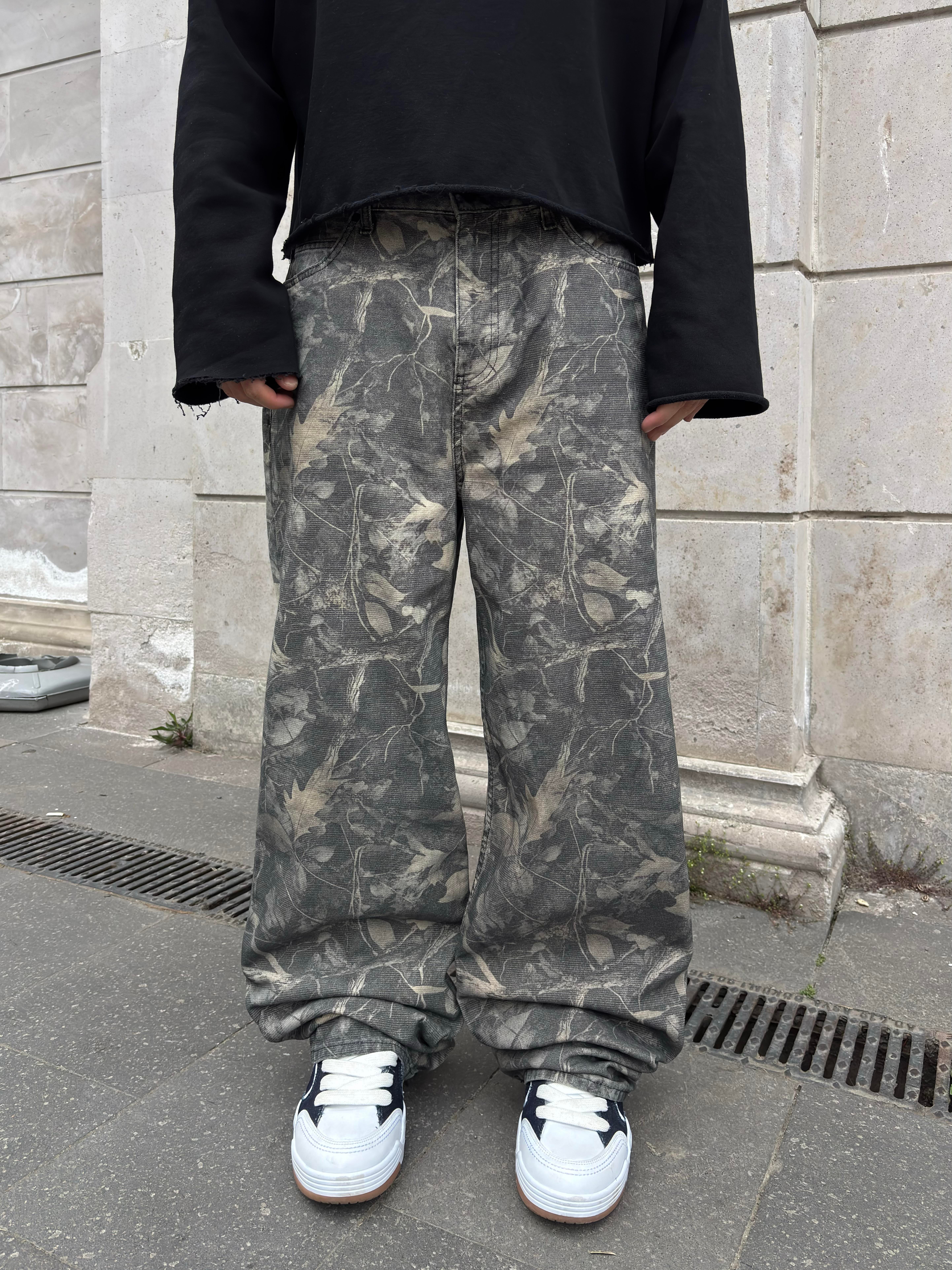 Premium Jack Leaf Barko Baggy Pants
