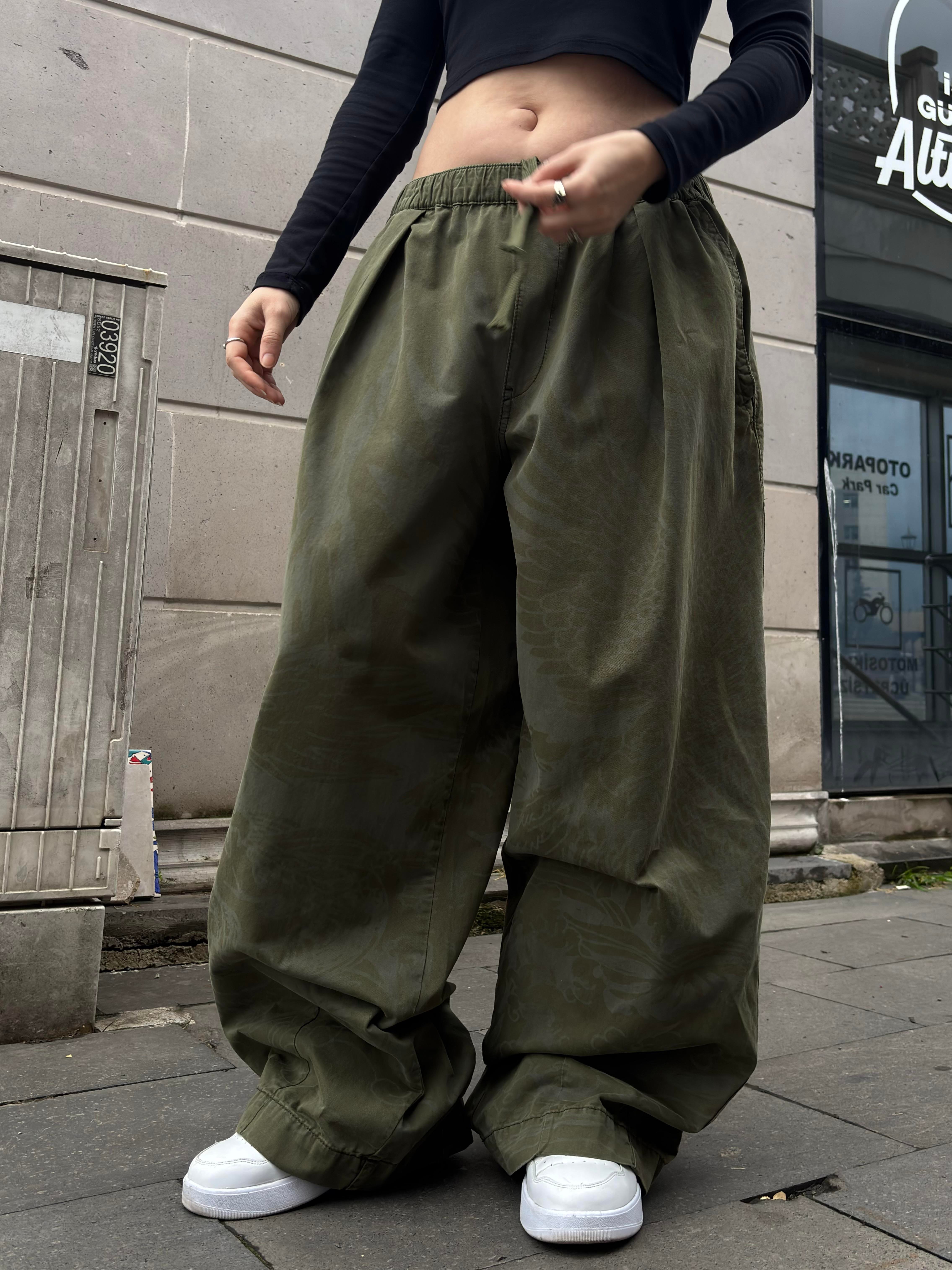 Premium Khaki Bobbi Eagle Cocoon Pant