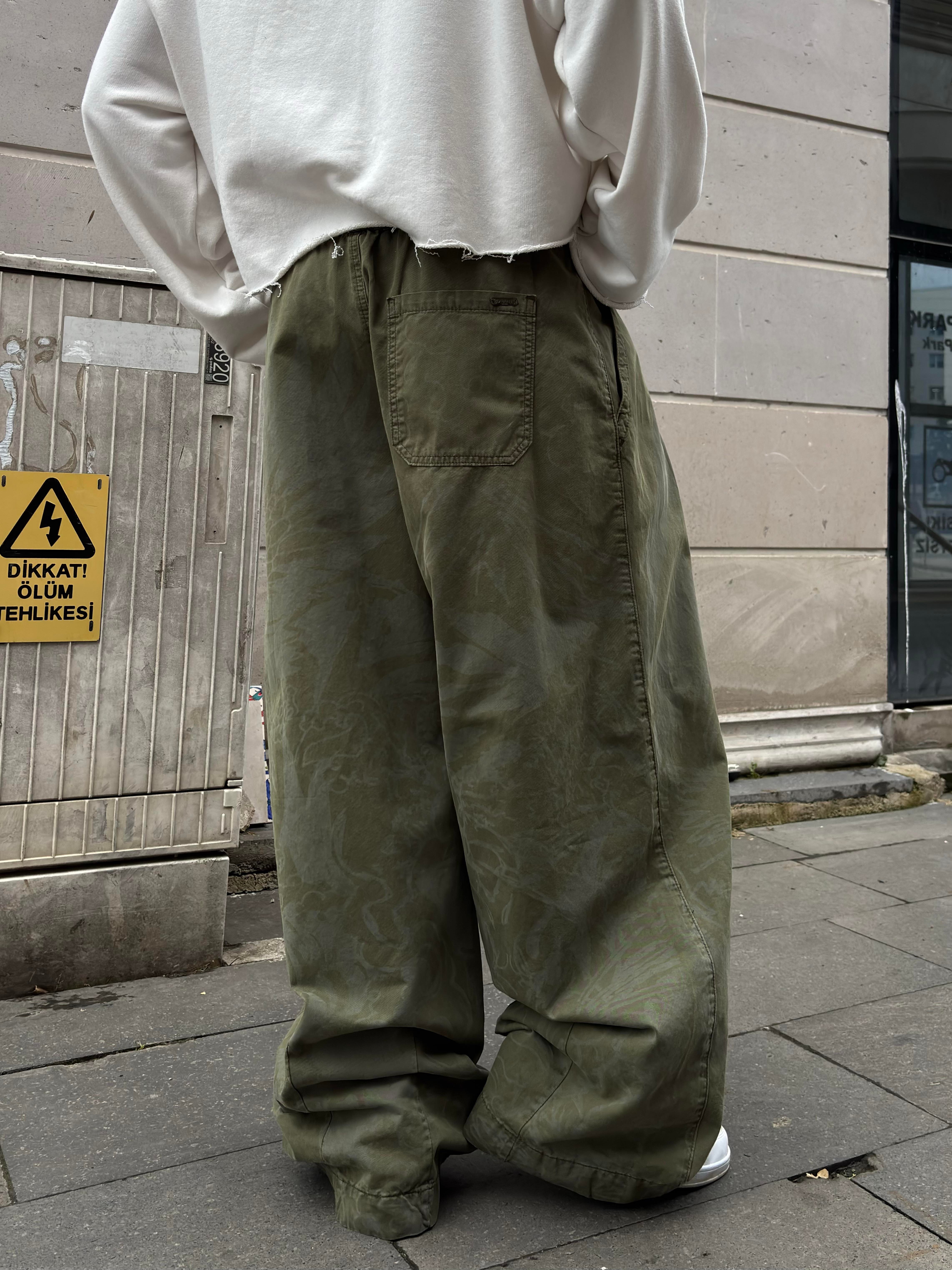 Premium Khaki Bobbi Eagle Cocoon Pant