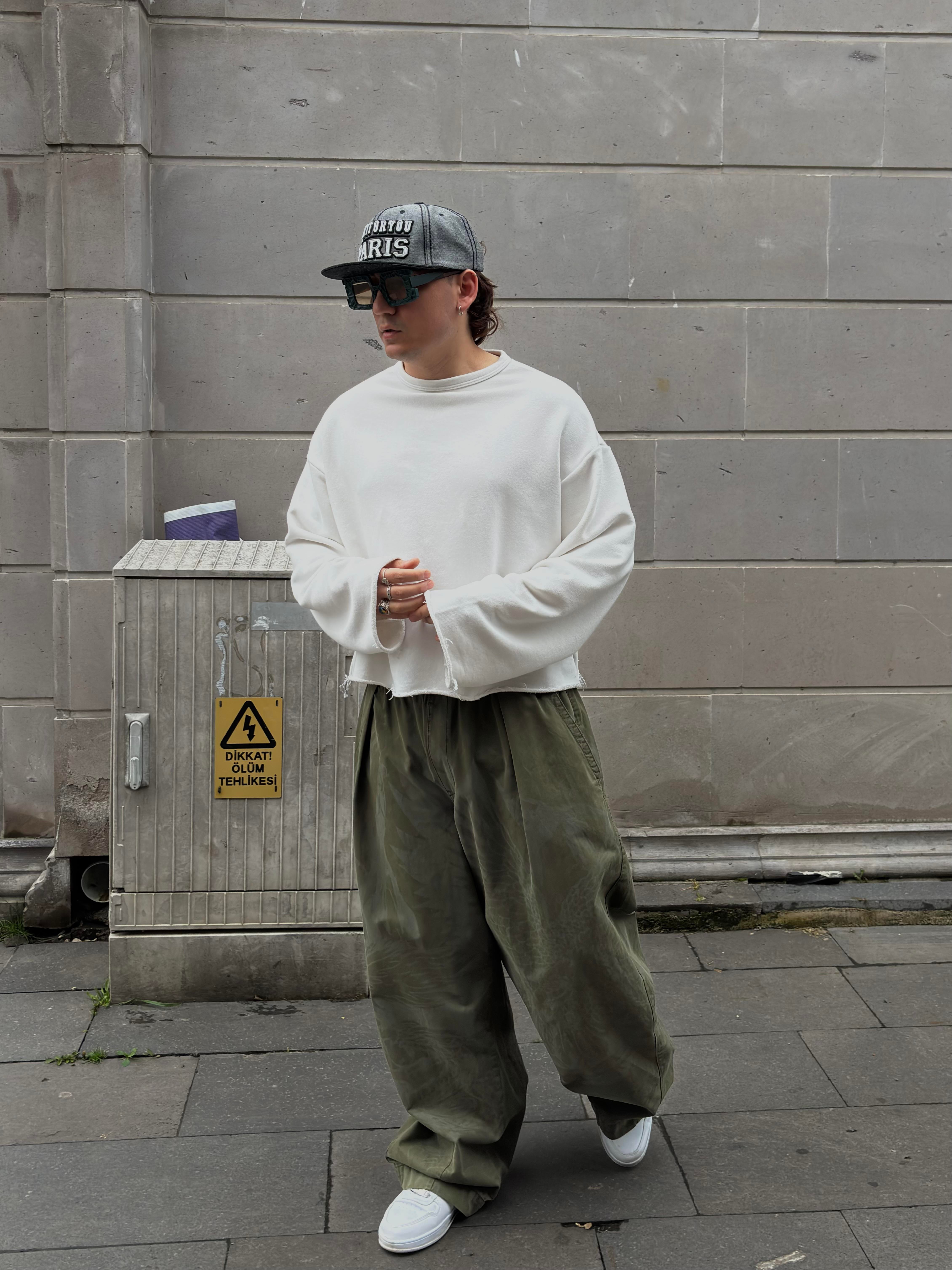 Premium Khaki Bobbi Eagle Cocoon Pant
