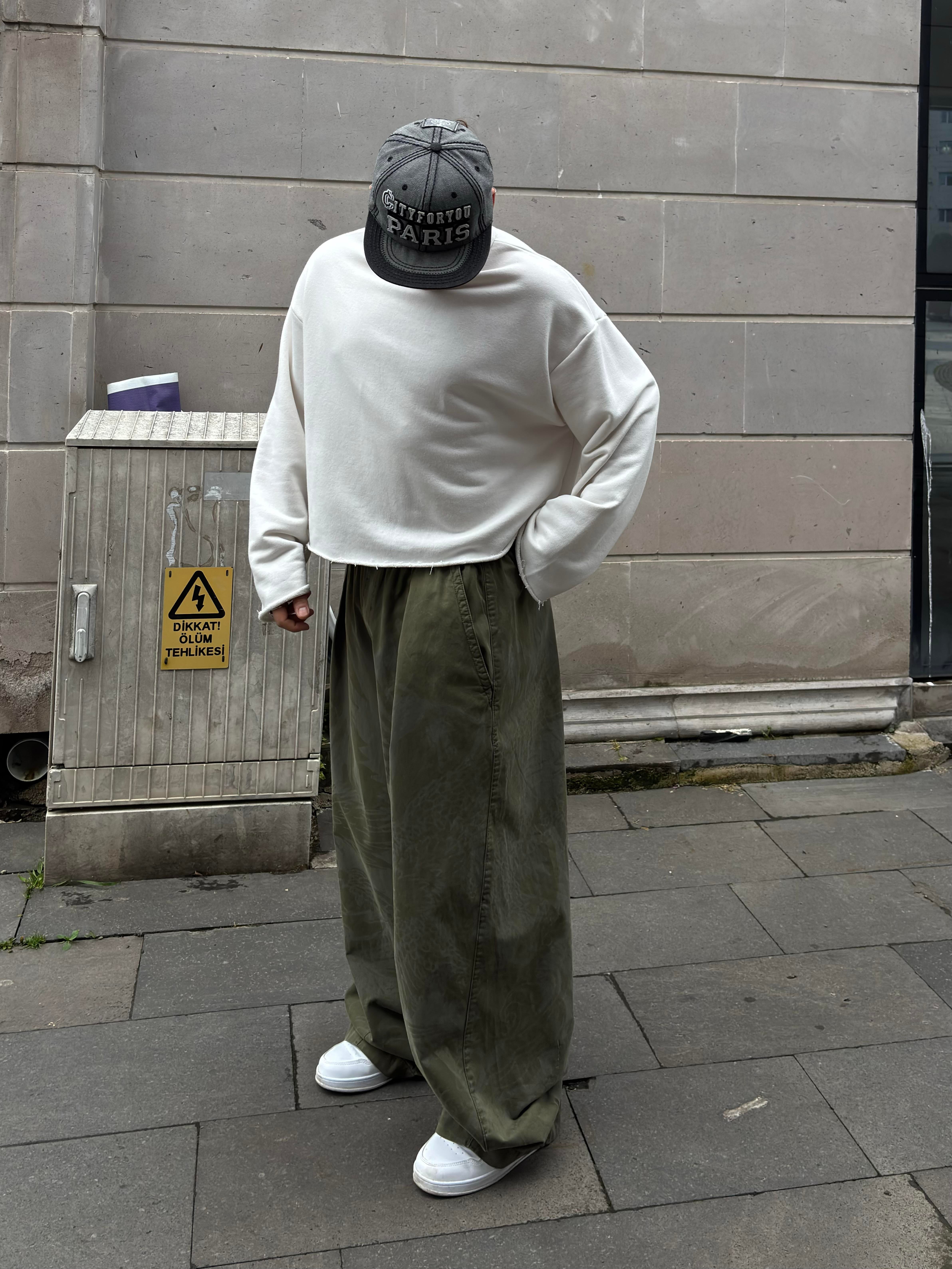 Premium Khaki Bobbi Eagle Cocoon Pant