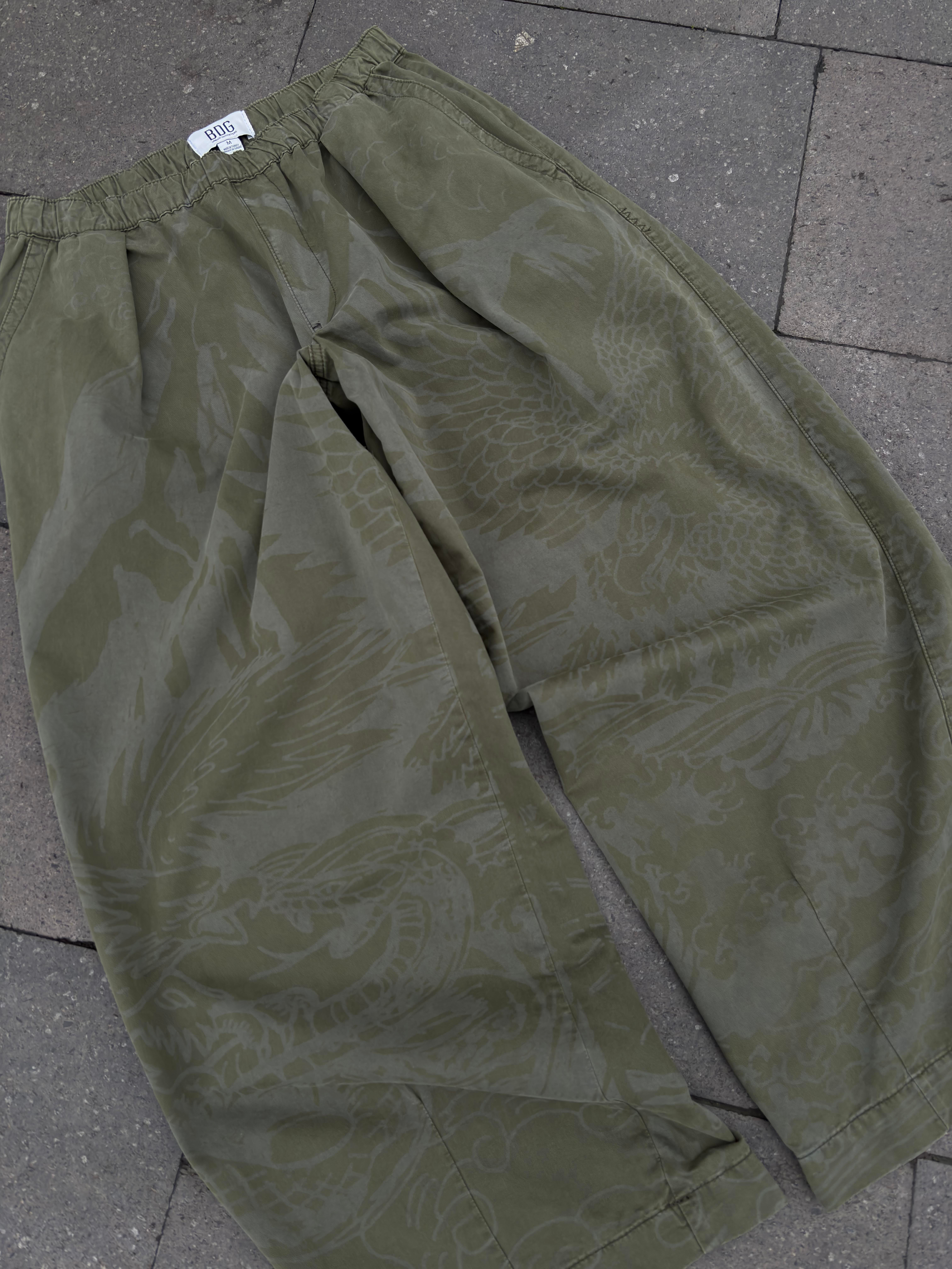 Premium Khaki Bobbi Eagle Cocoon Pant
