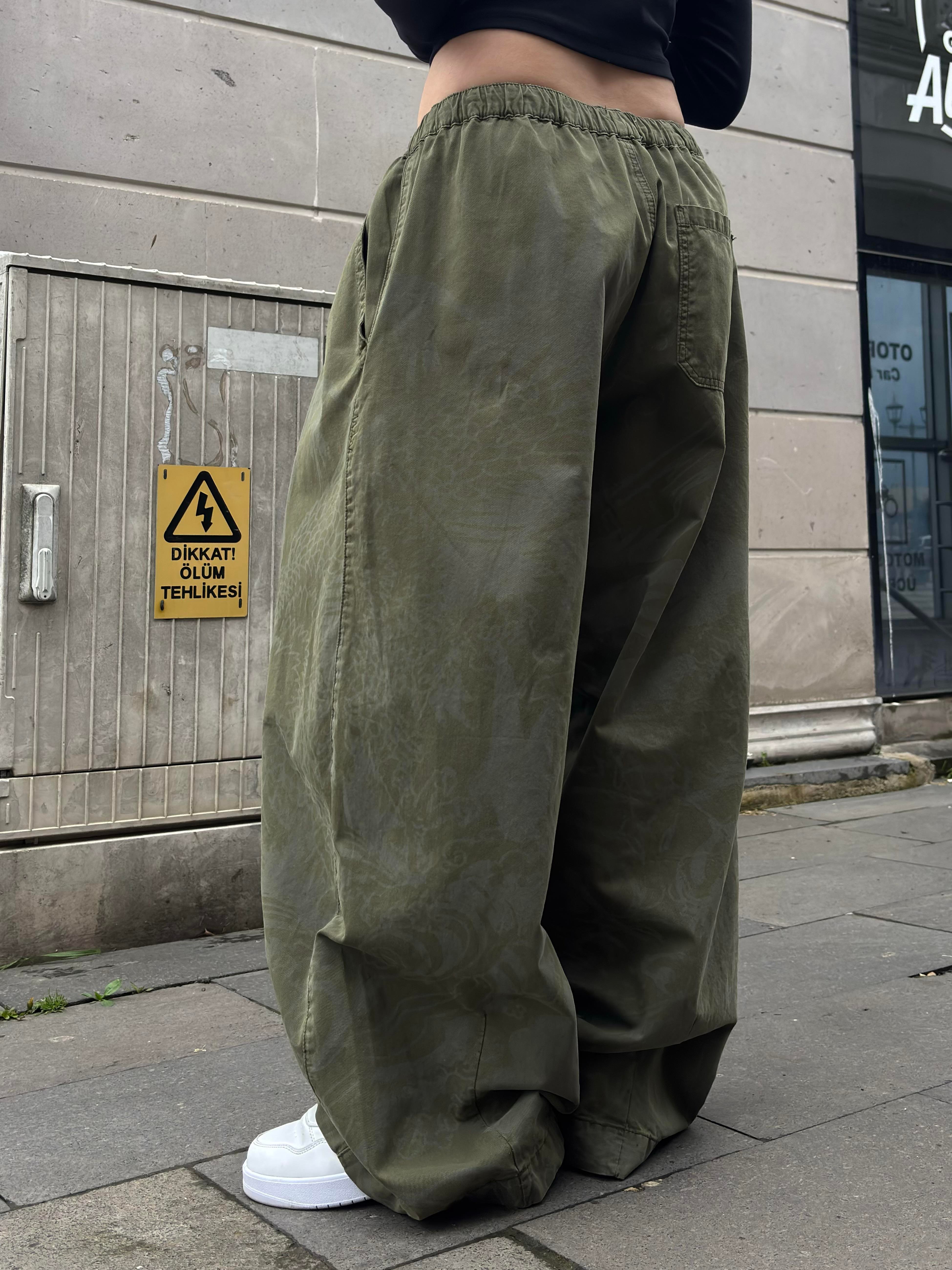 Premium Khaki Bobbi Eagle Cocoon Pant
