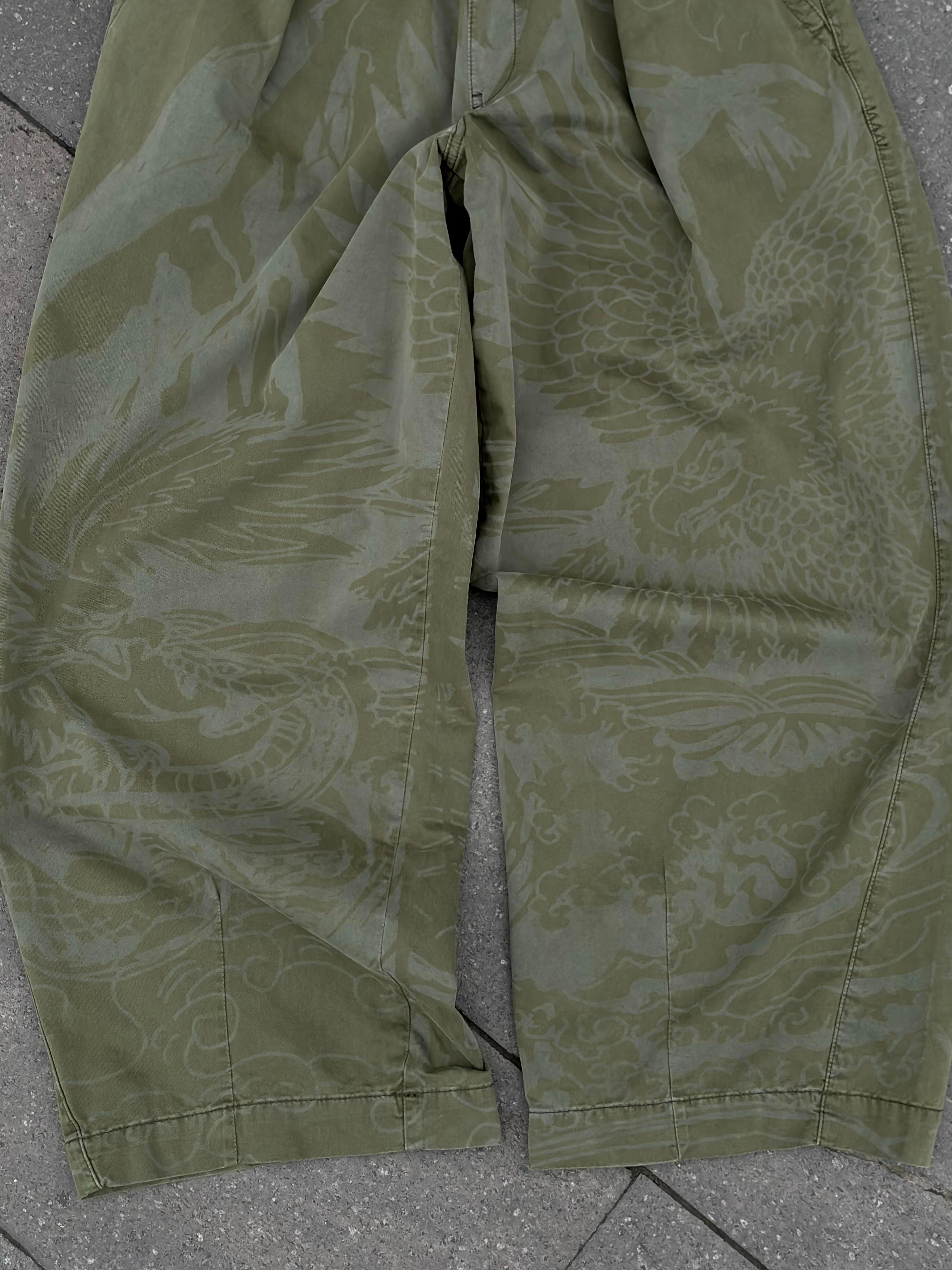 Premium Khaki Bobbi Eagle Cocoon Pant