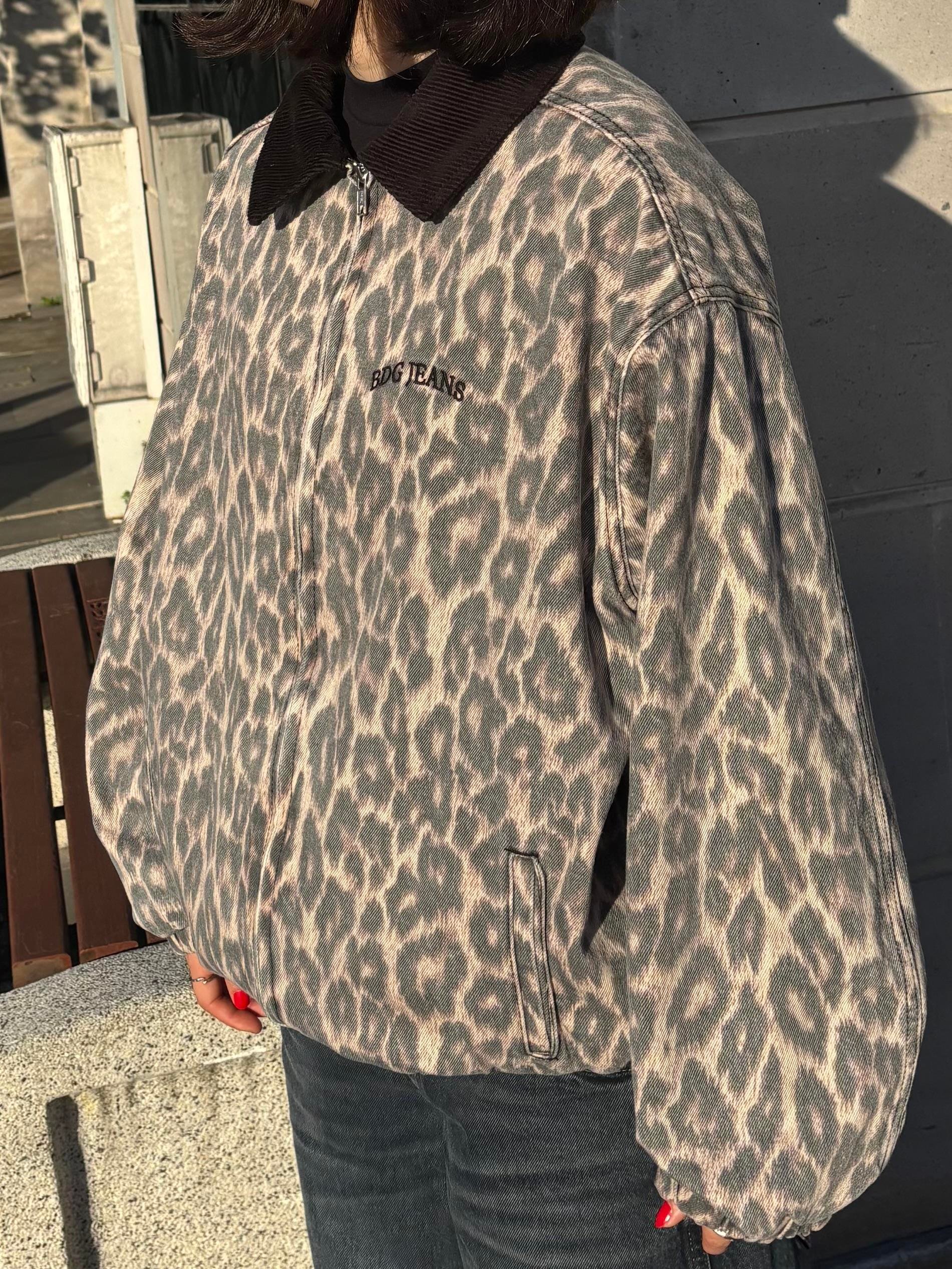 Premium Leopard Print Bomber Jacket