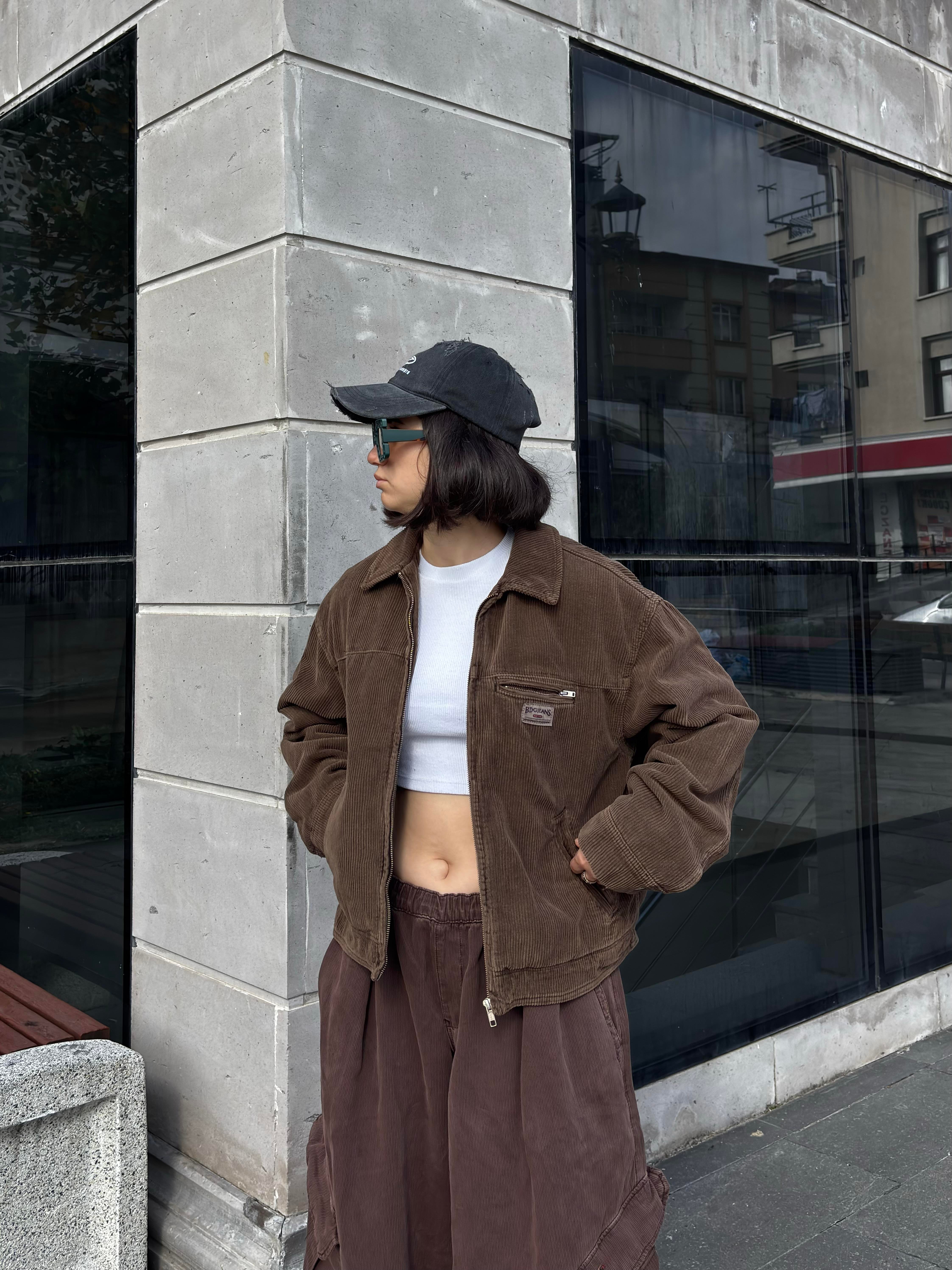Premium Luca Shrunken Conduroy Jacket