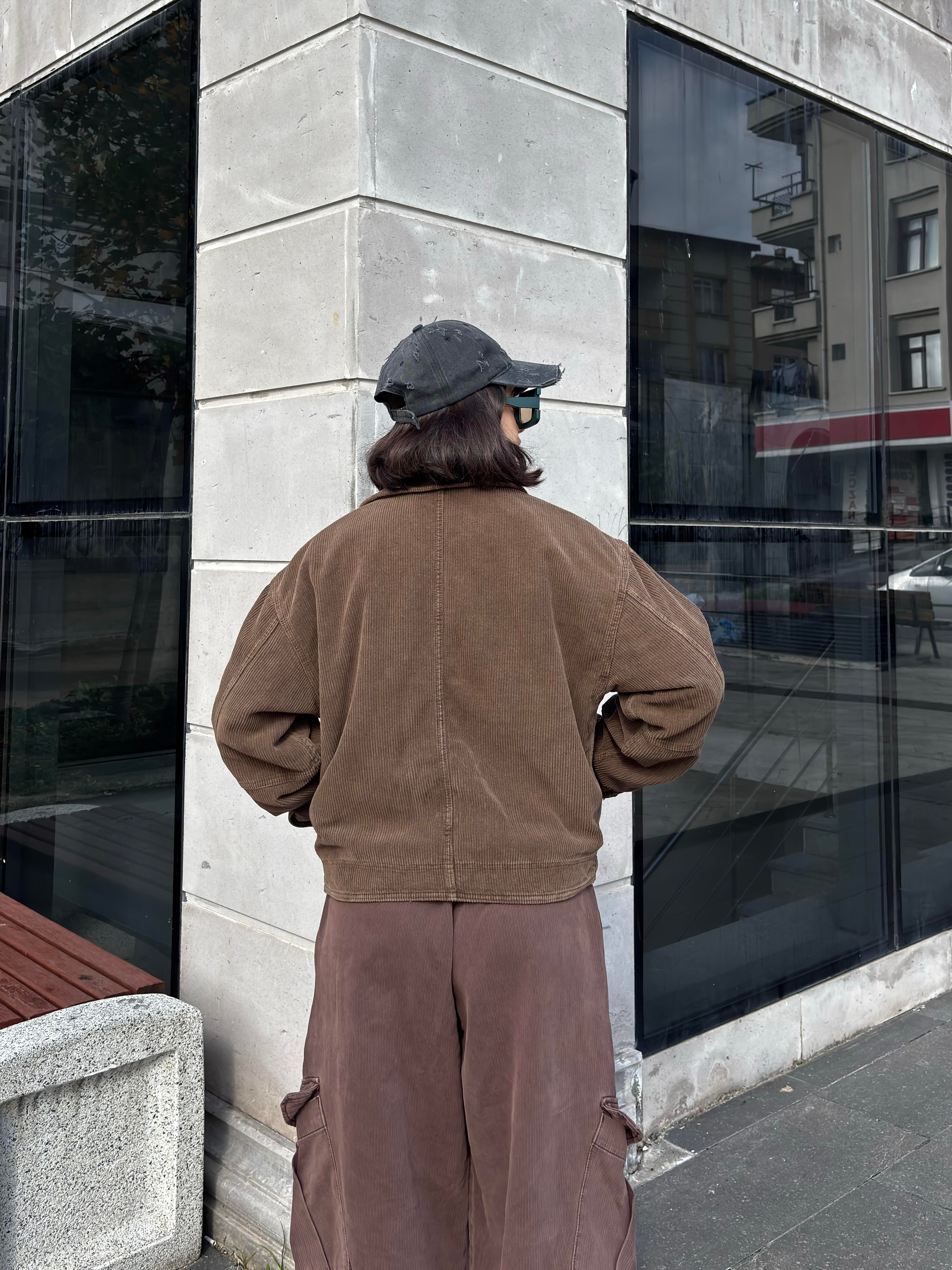 Premium Luca Shrunken Conduroy Jacket
