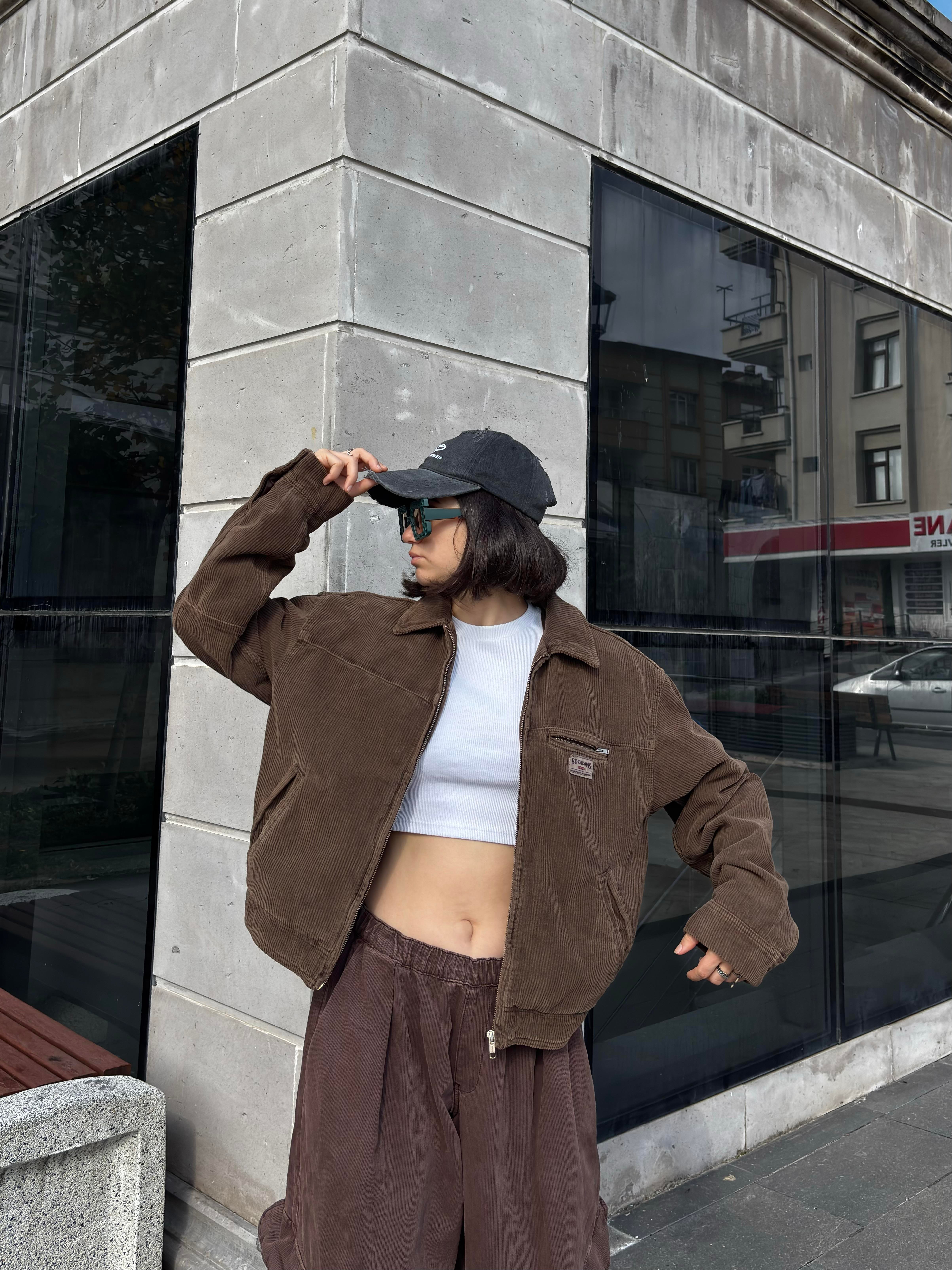 Premium Luca Shrunken Conduroy Jacket