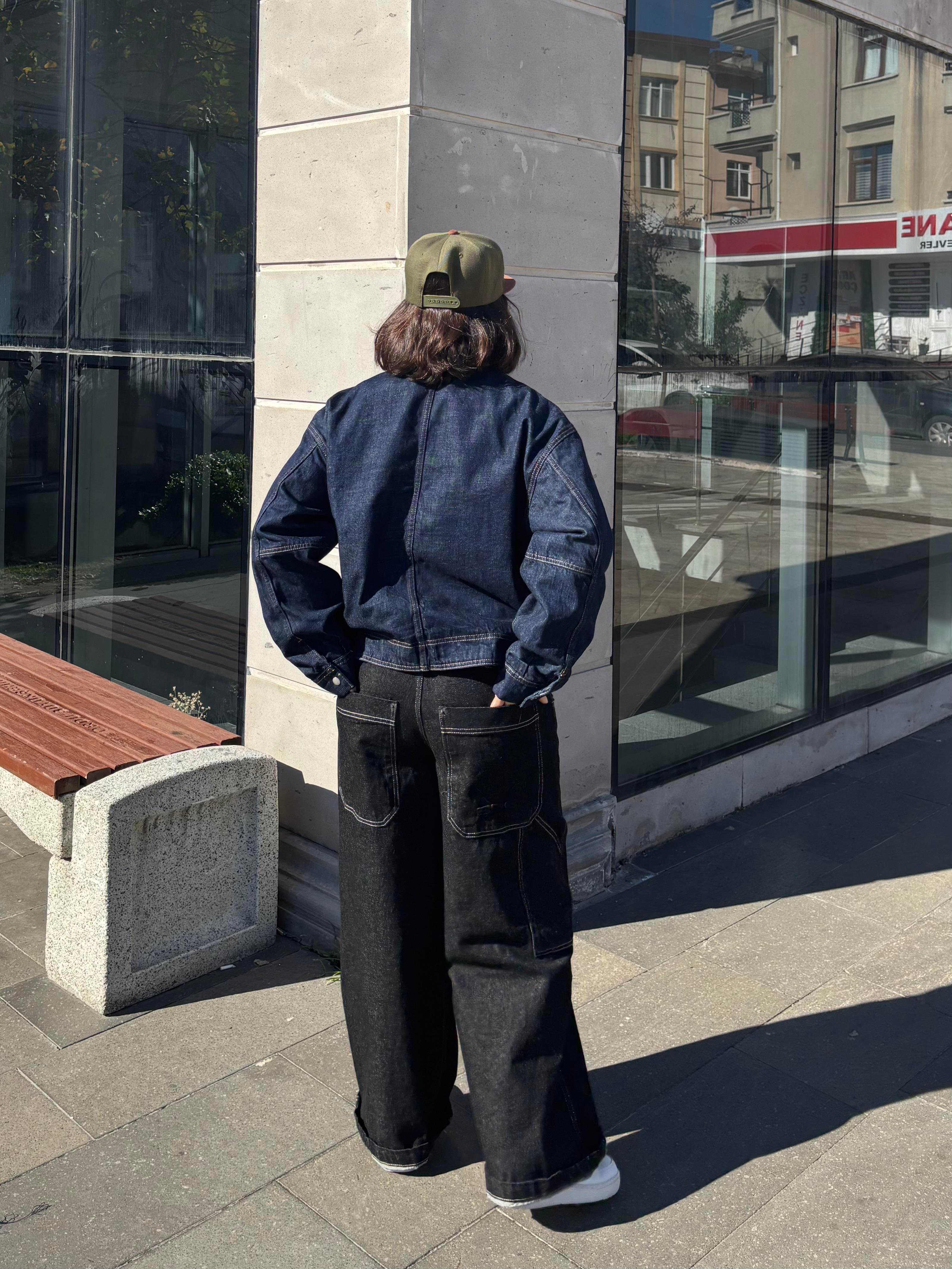 Premium Luca Shrunken Denim Jacket