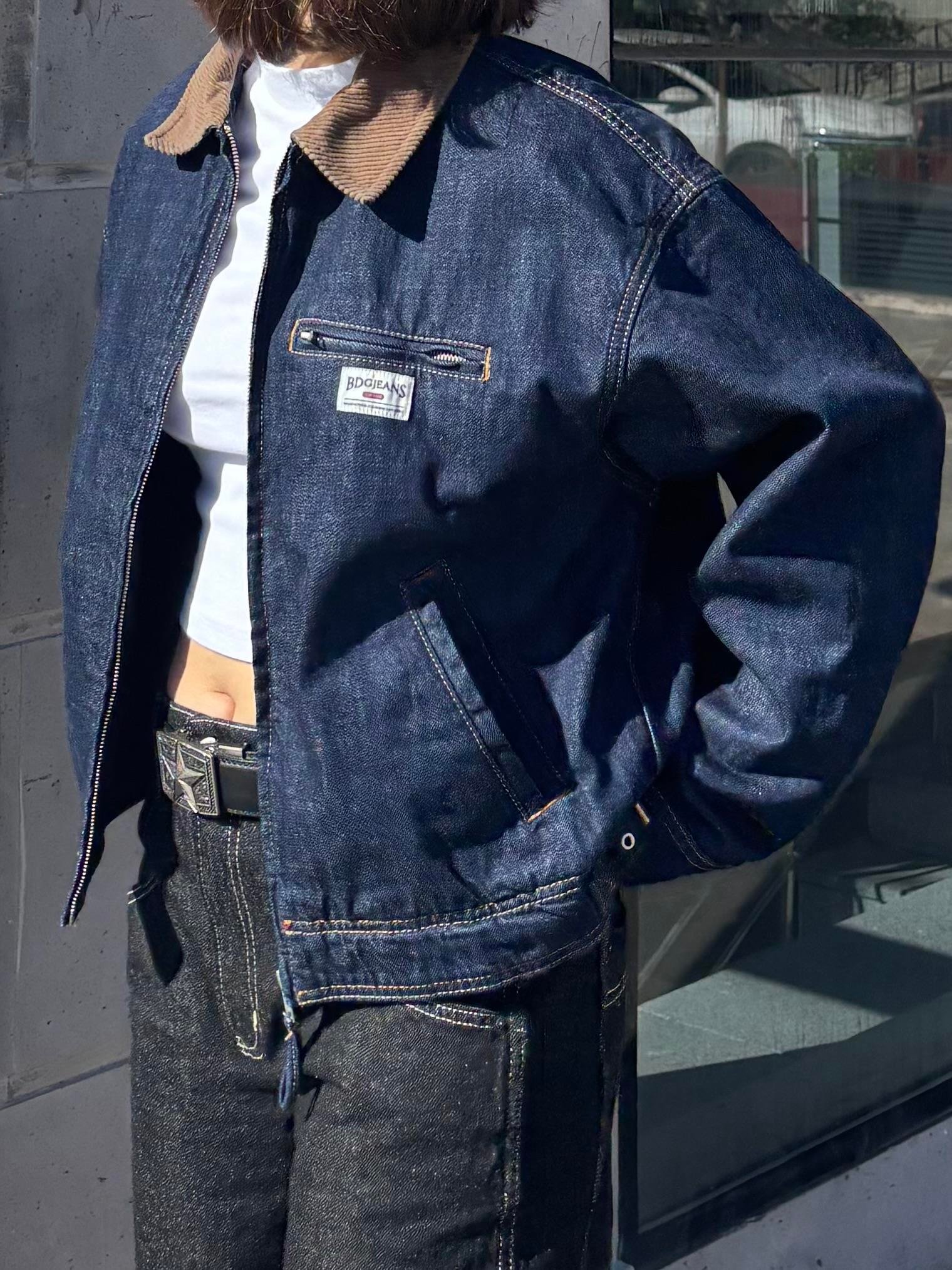Premium Luca Shrunken Denim Jacket